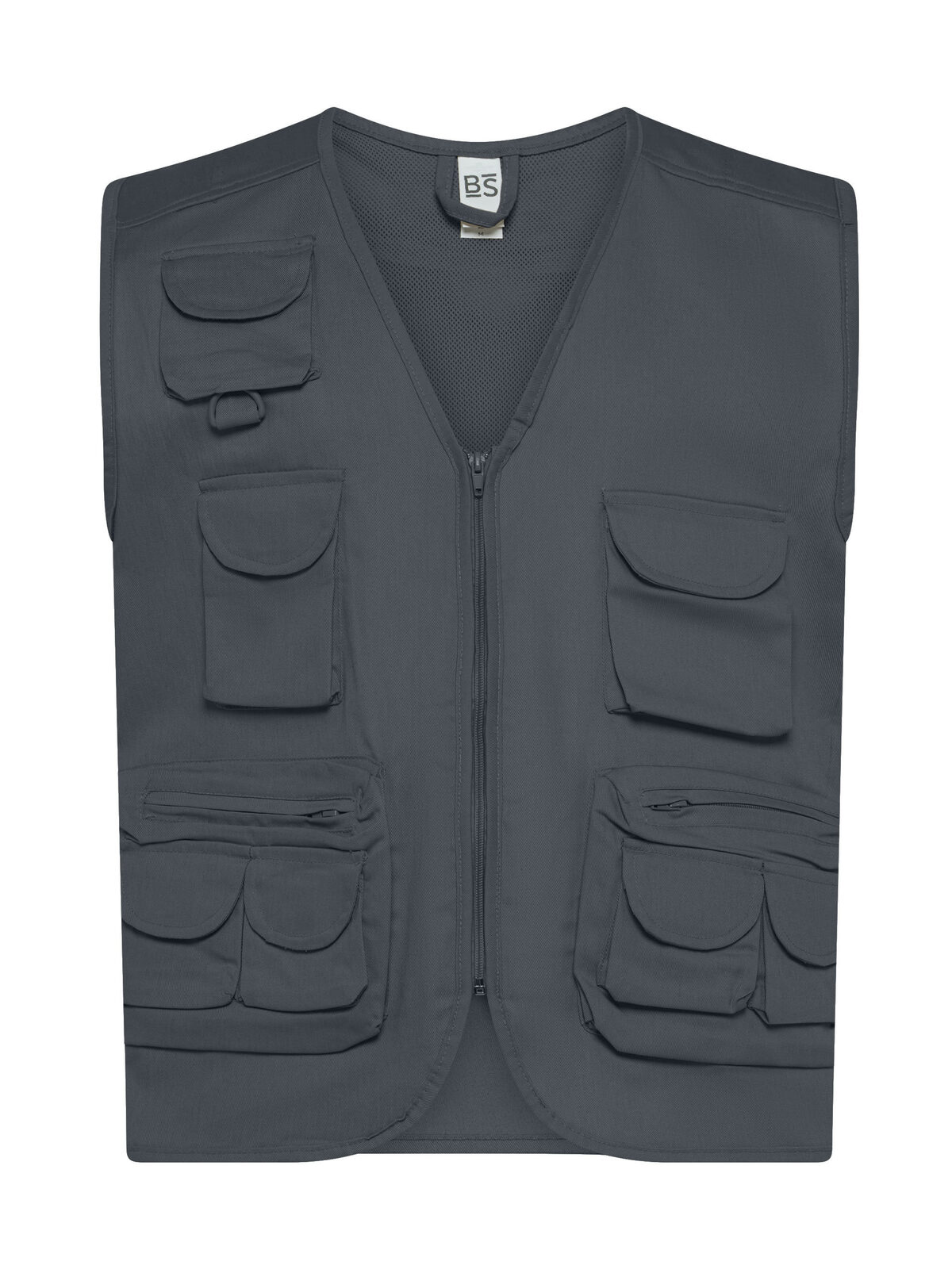 Verslaggever Vest - DG - Donkergrijs