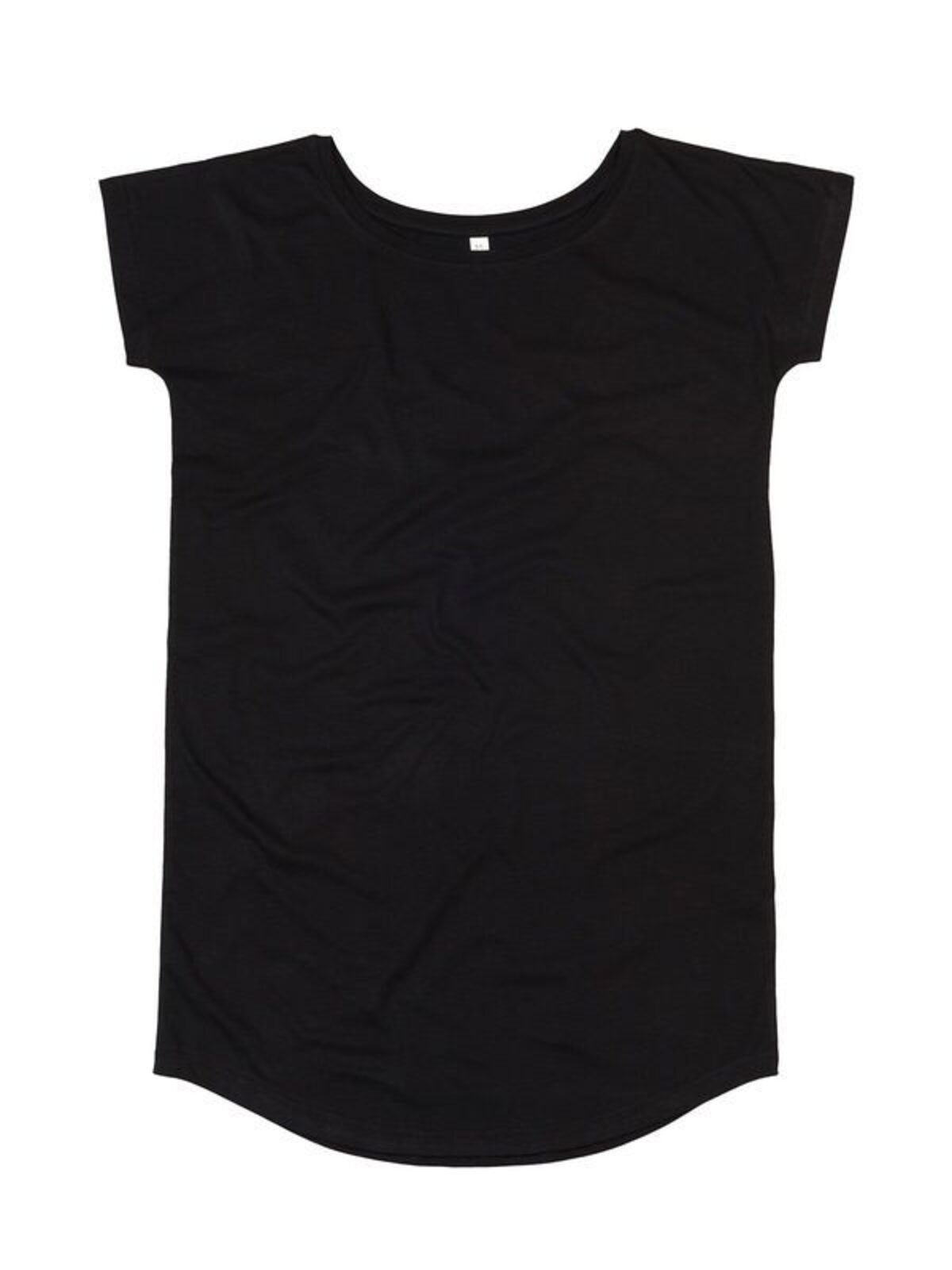 Women's Loose Fit T Dress - BK - Black