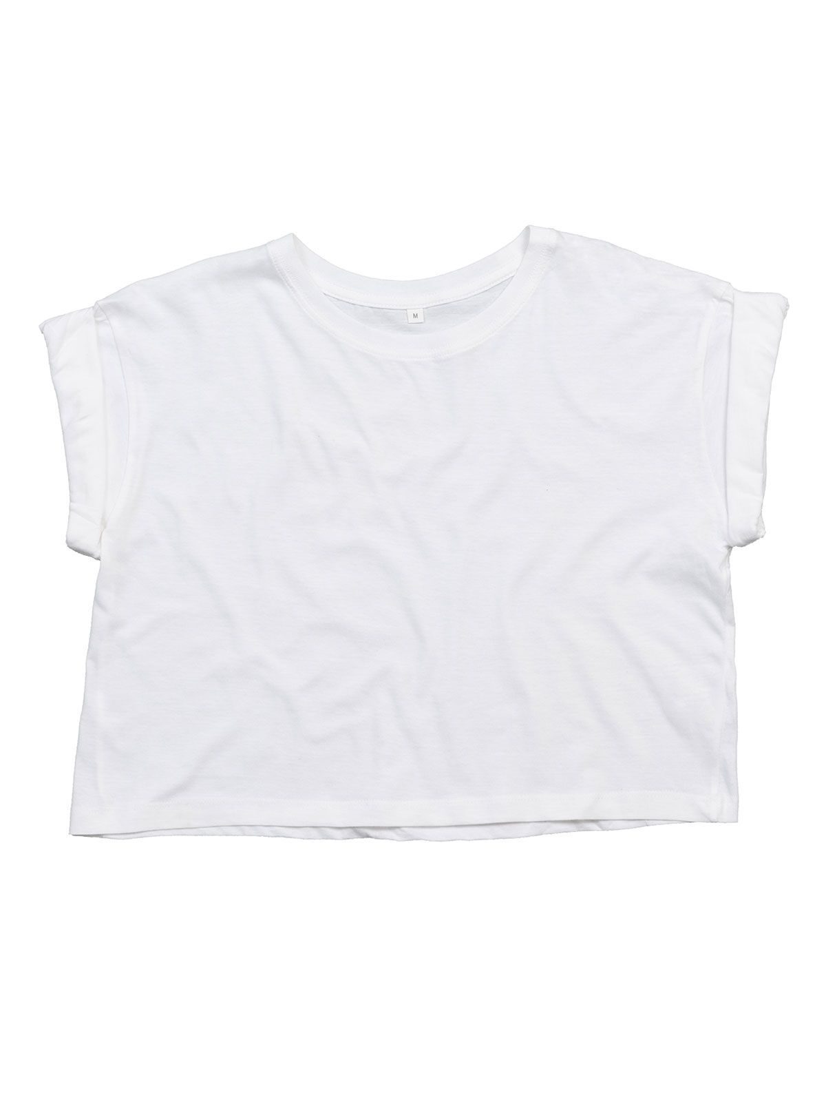 Women's Crop Top T - WH - White