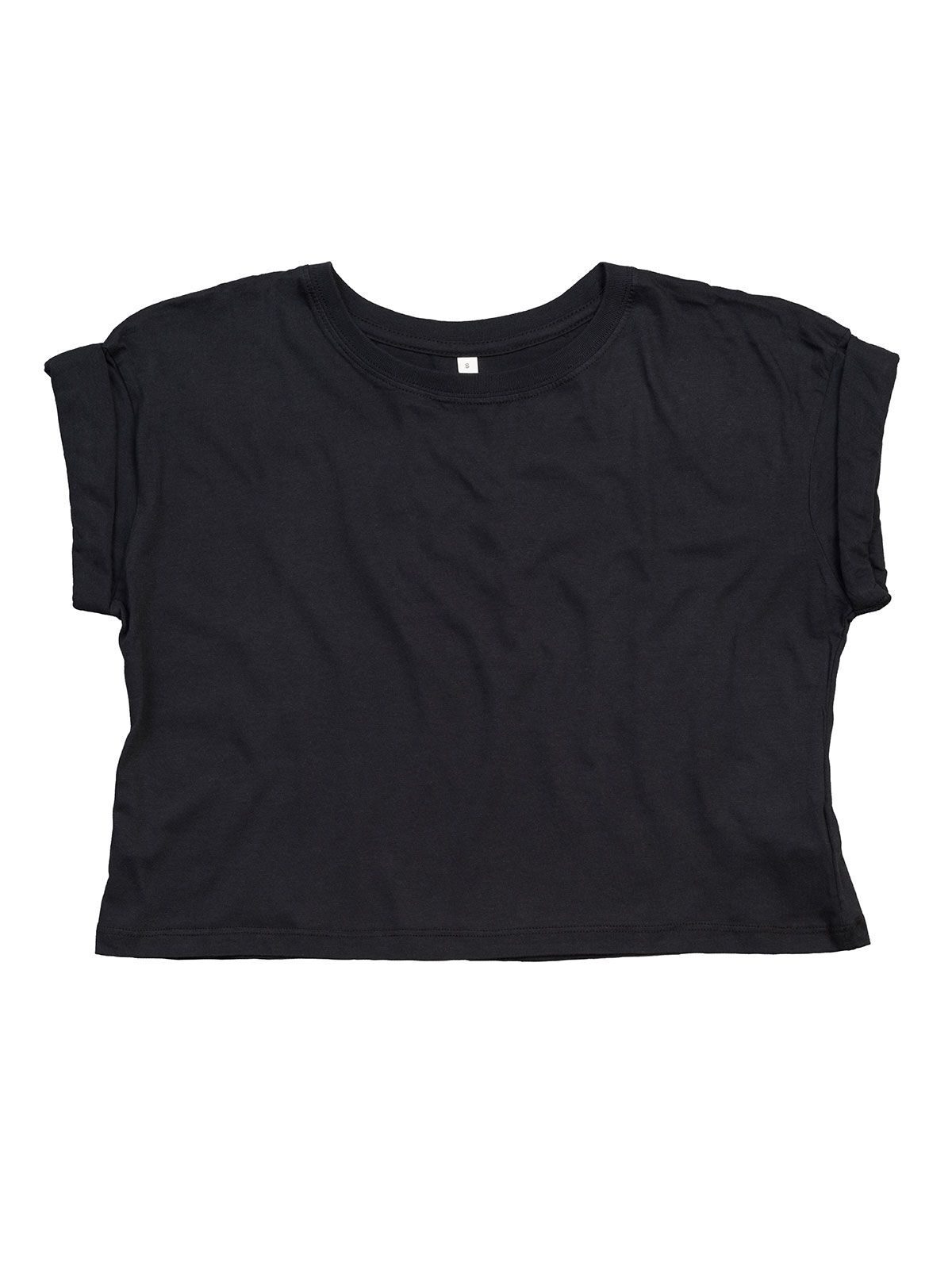 Women's Crop Top T - BK - Black