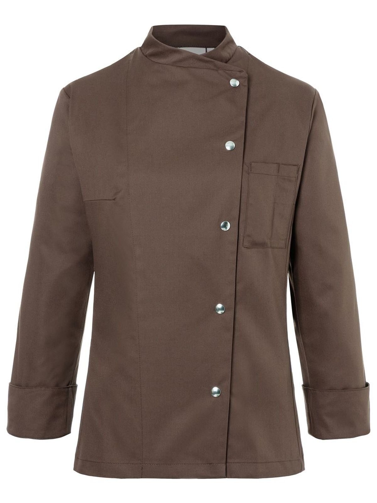 Chefs Jacket Larissa - 720 - Light Brown (approx. Pantone 438C)