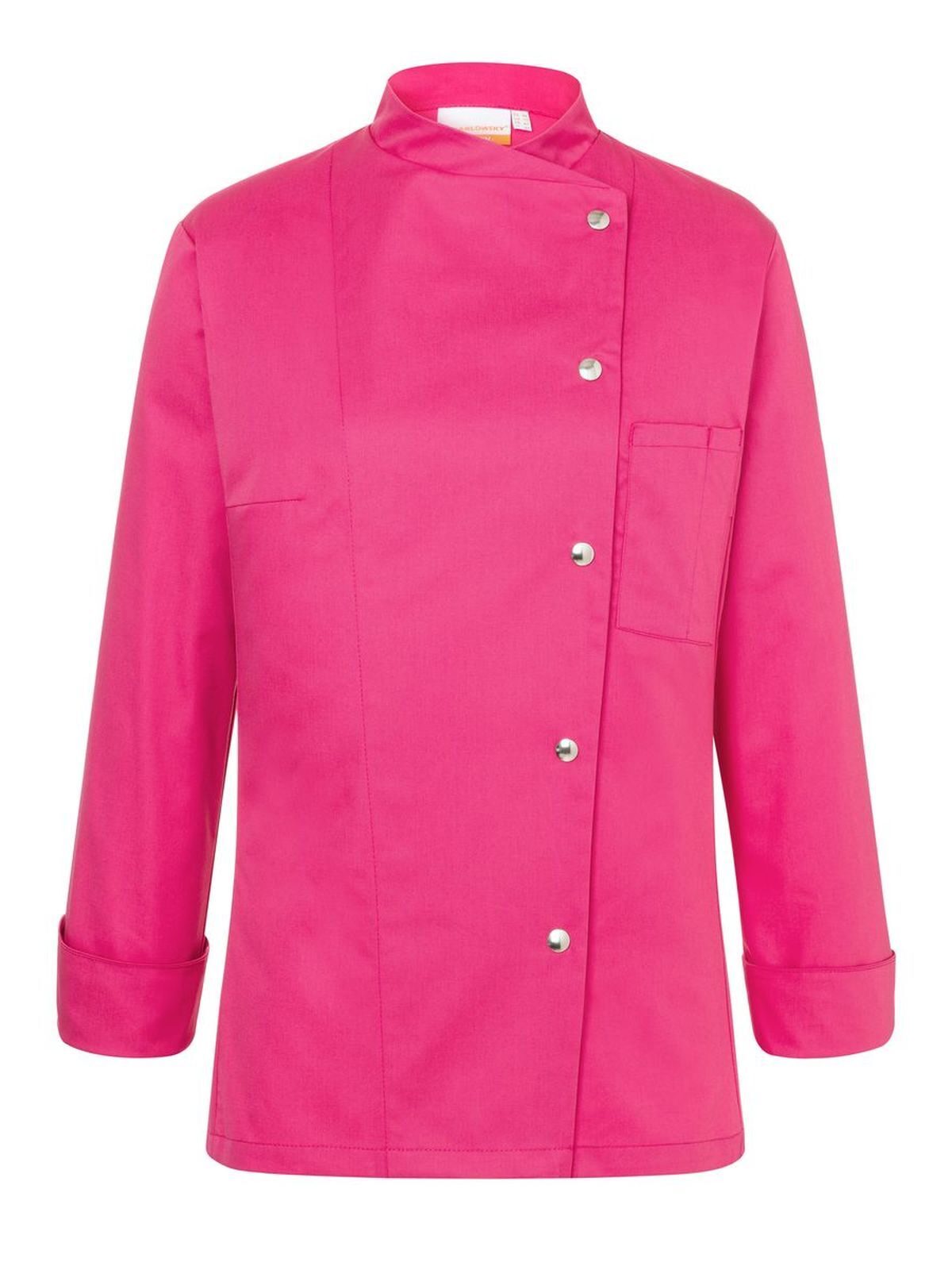Chefs Jacket Larissa - 26 - Pink (approx. Pantone 7636C)