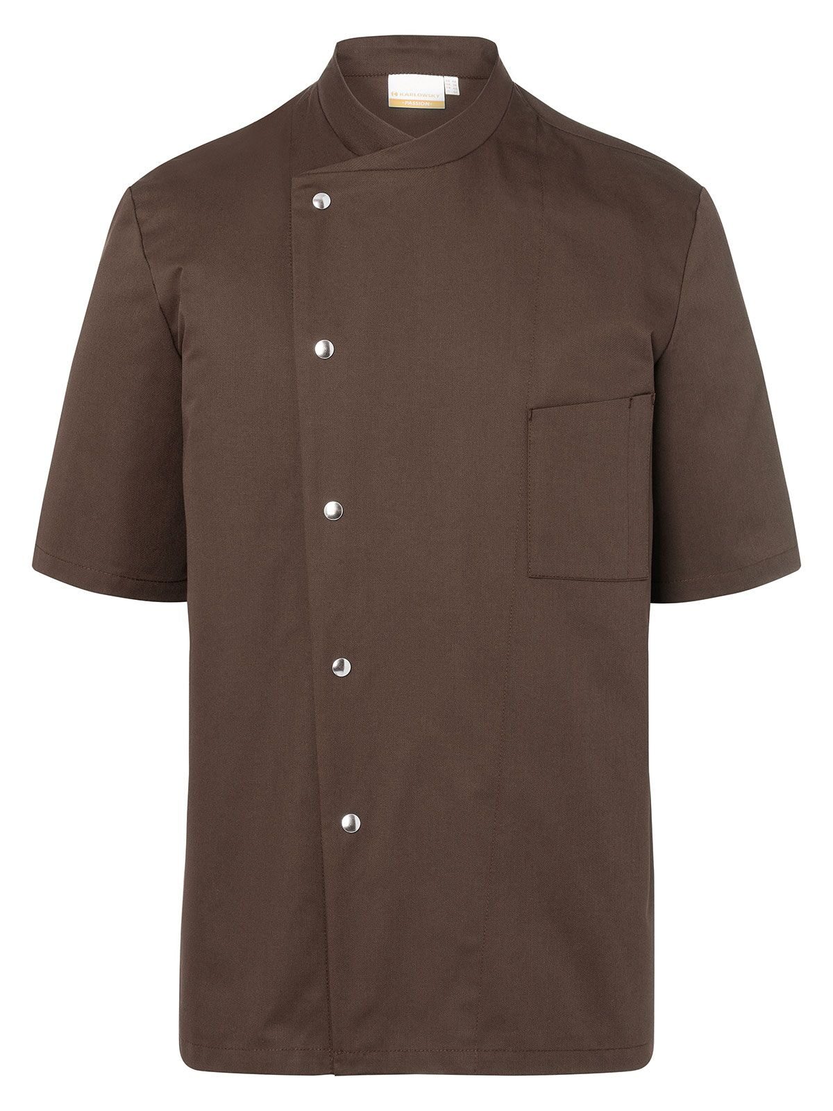 Chef-koksjas Gustav - 720 - Lichtbruin (ongeveer Pantone 438C)