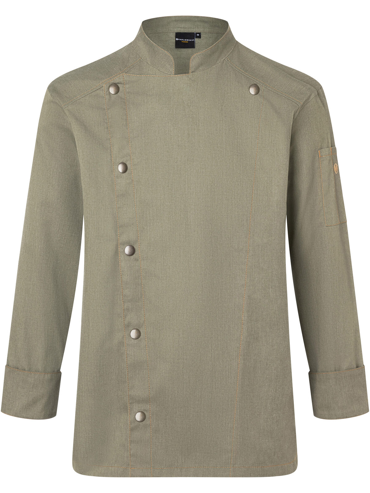 Chefjas in jeansstijl - 67 - Salie