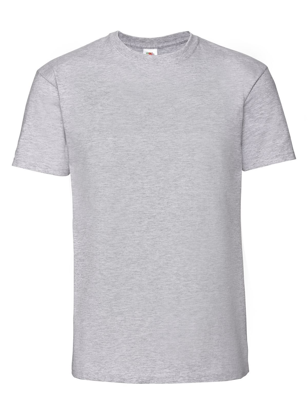 Iconic 195 Ringspun T - 94 - Heather Grey