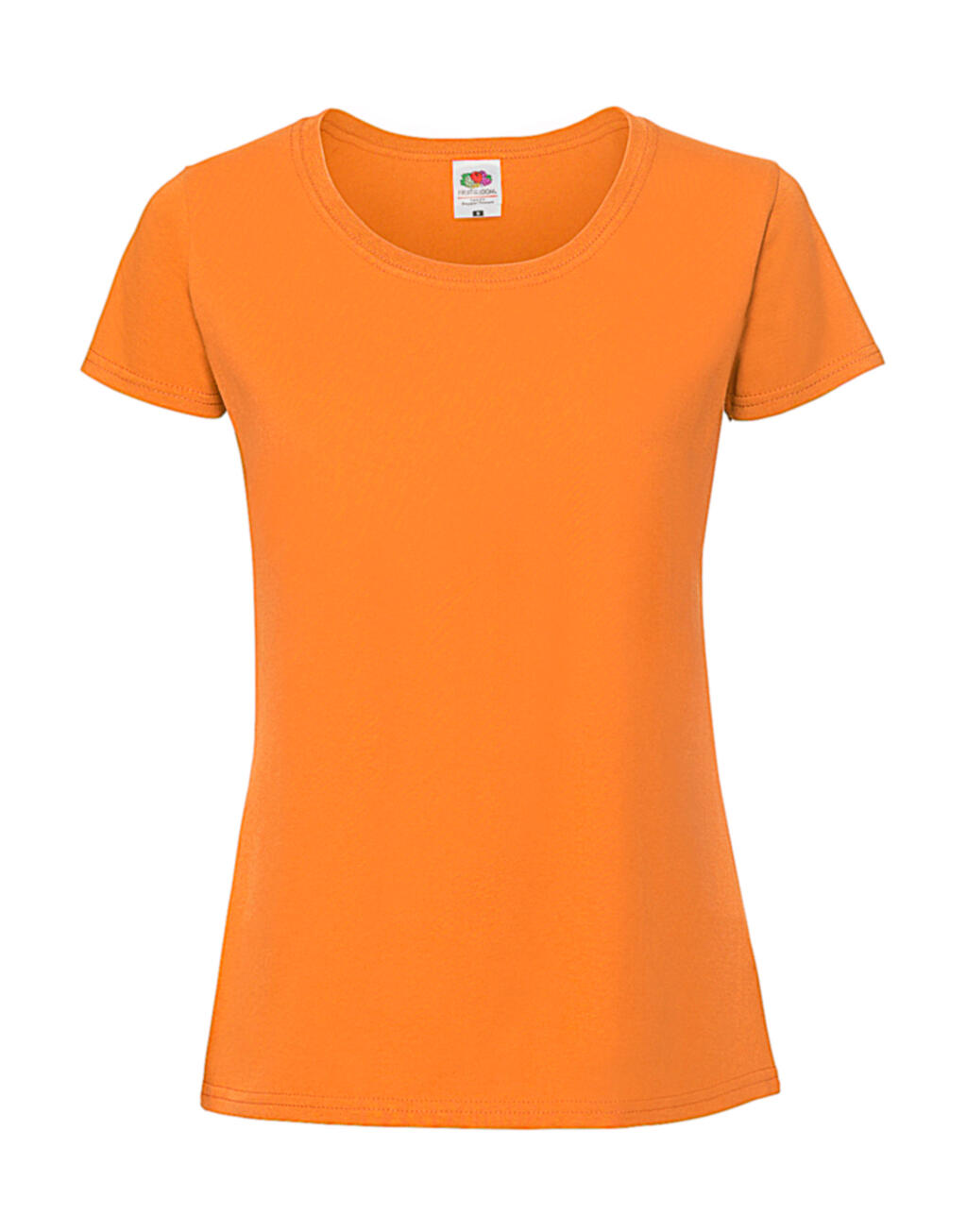 Iconische dames T-shirt van 195 Ringspun-stof - 44 - Oranje