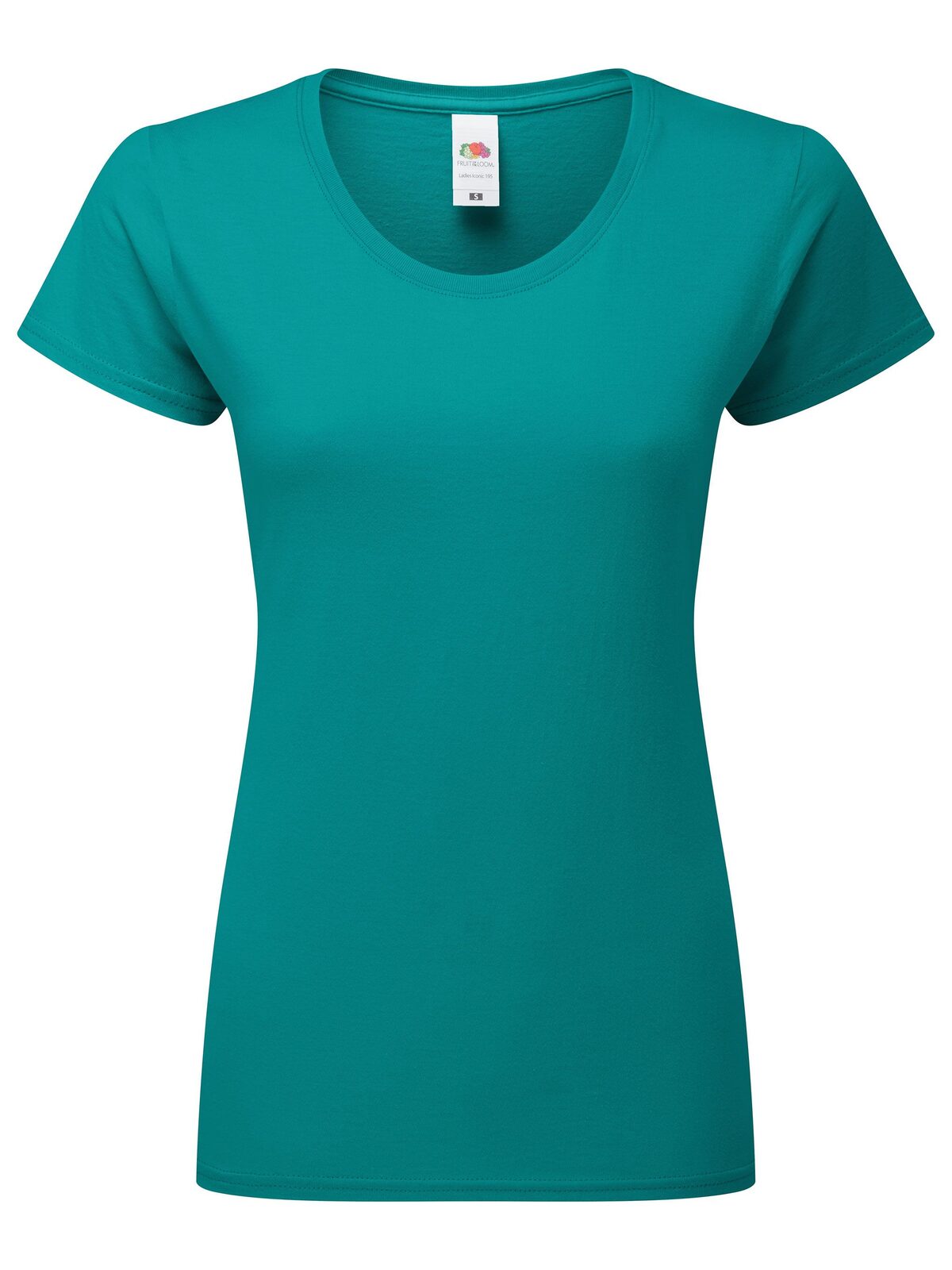 Iconische dames T-shirt van 195 Ringspun-stof - OT - Oceaanblauwgroen