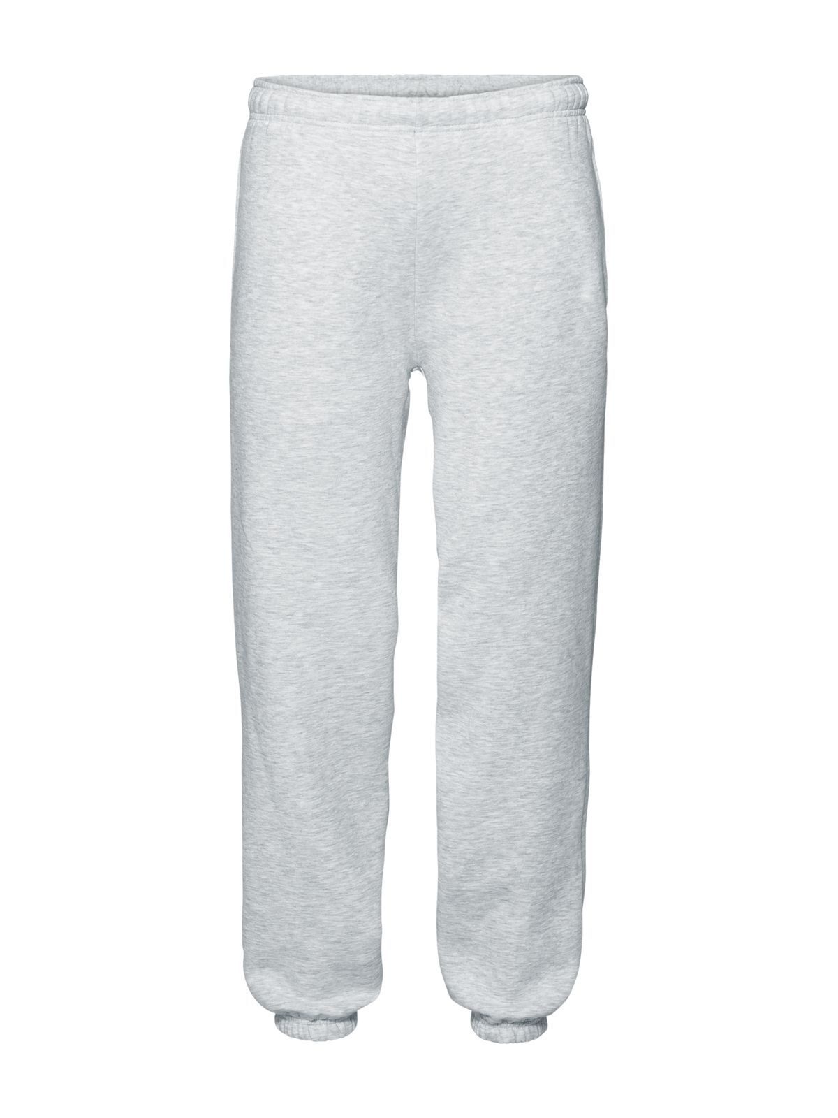 Premium Elasticated Cuff Jog Pants - 94 - Heather Grey