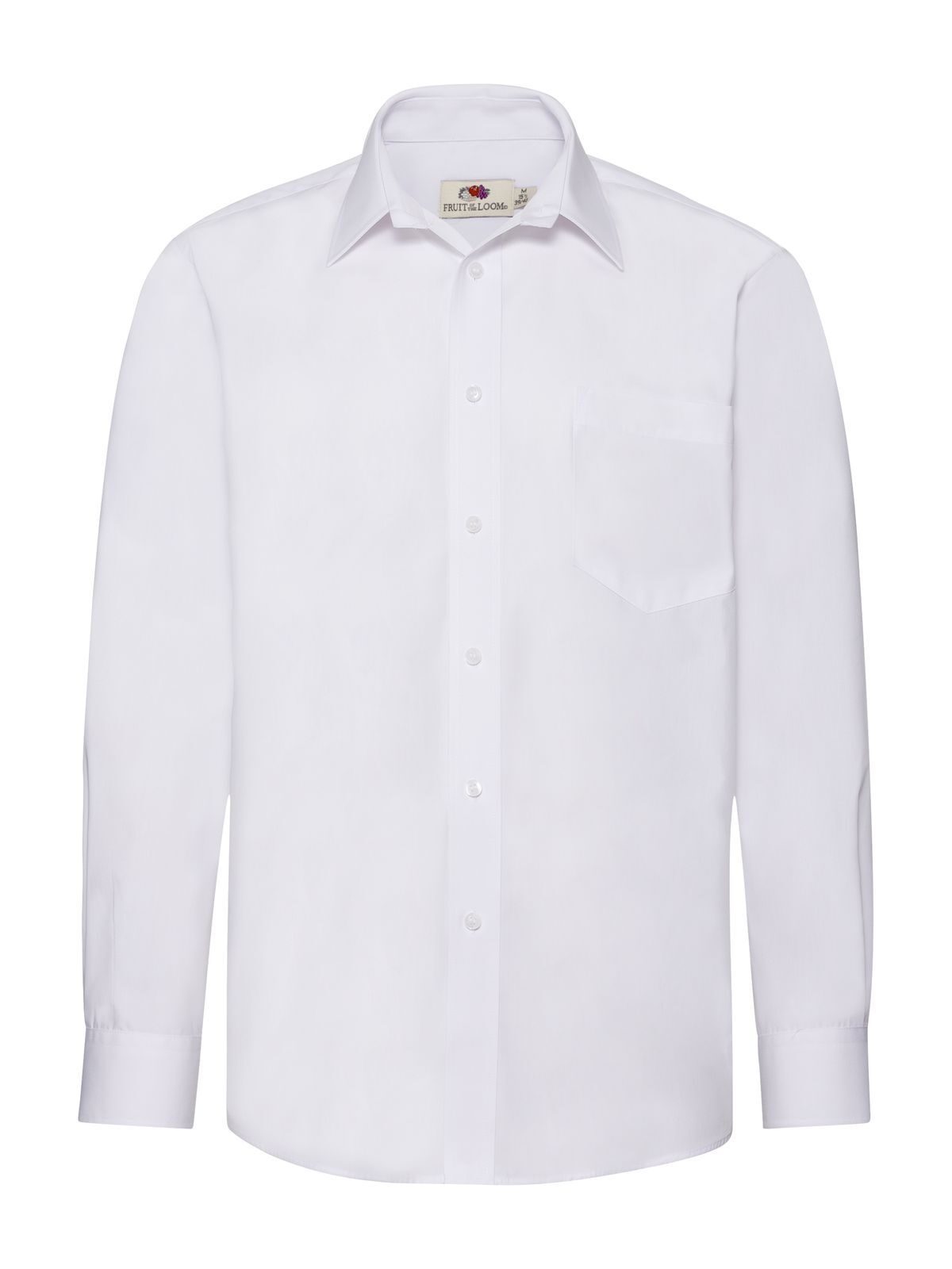 Poplin Shirt Long Sleeve - 30 - White