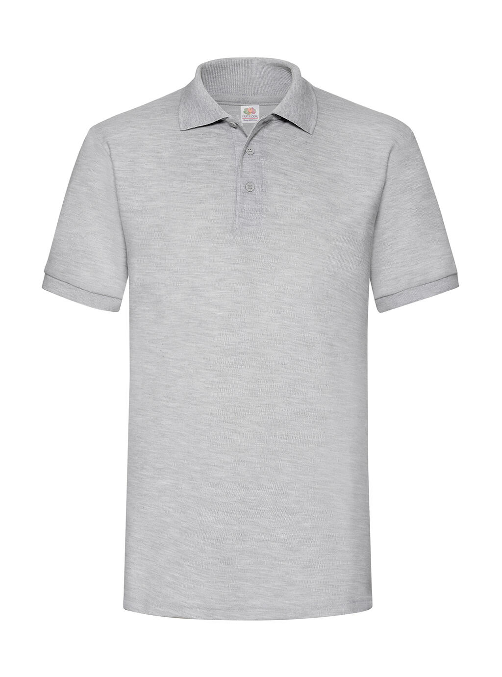 65/35 Heavy Piqué Polo - 123 - Heather Grey