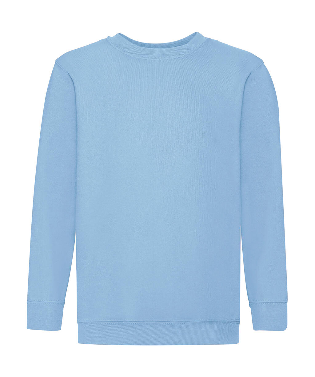Klassieke kindersweat-in-sweat-look - YT - Hemelsblauw