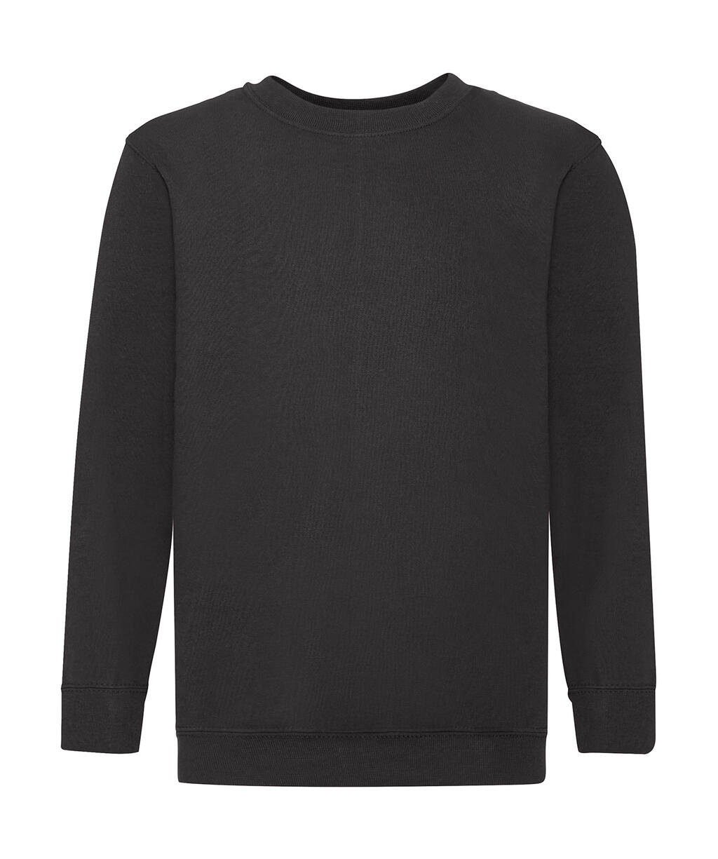 Klassieke kindersweat-in-sweat-look - 36 - Zwart
