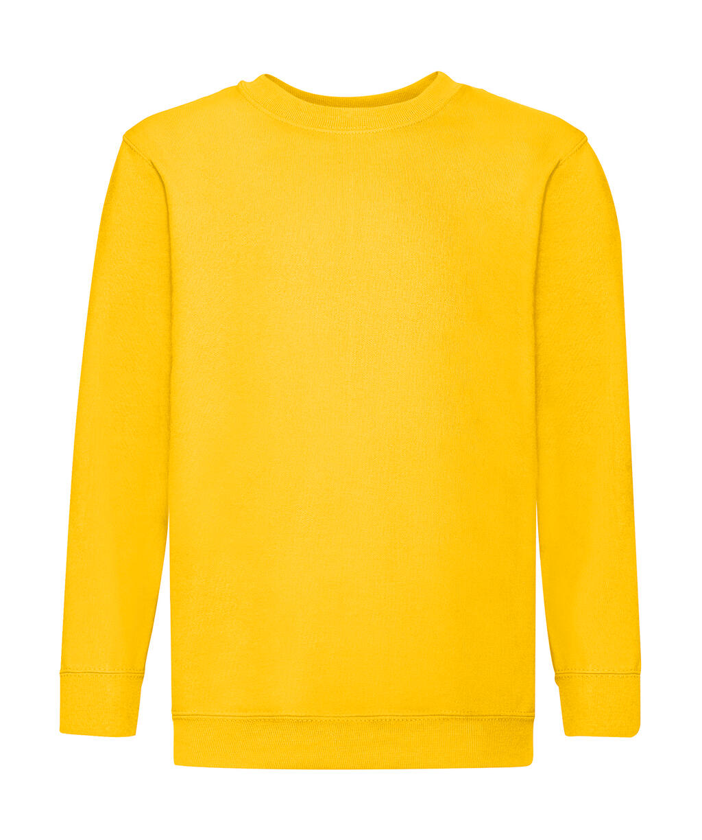 Klassieke kindersweat-in-sweat-look - 34 - Zonnebloem