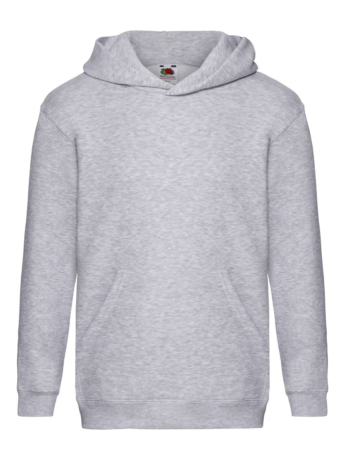 Kids' Premium Hooded Sweat - 94 - Heather Grey