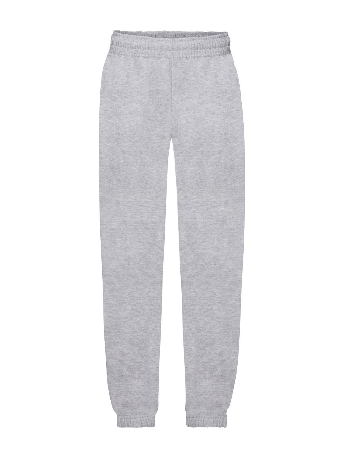 Kids´ Classic Elasticated Cuff Jog Pants - 94 - Heather Grey