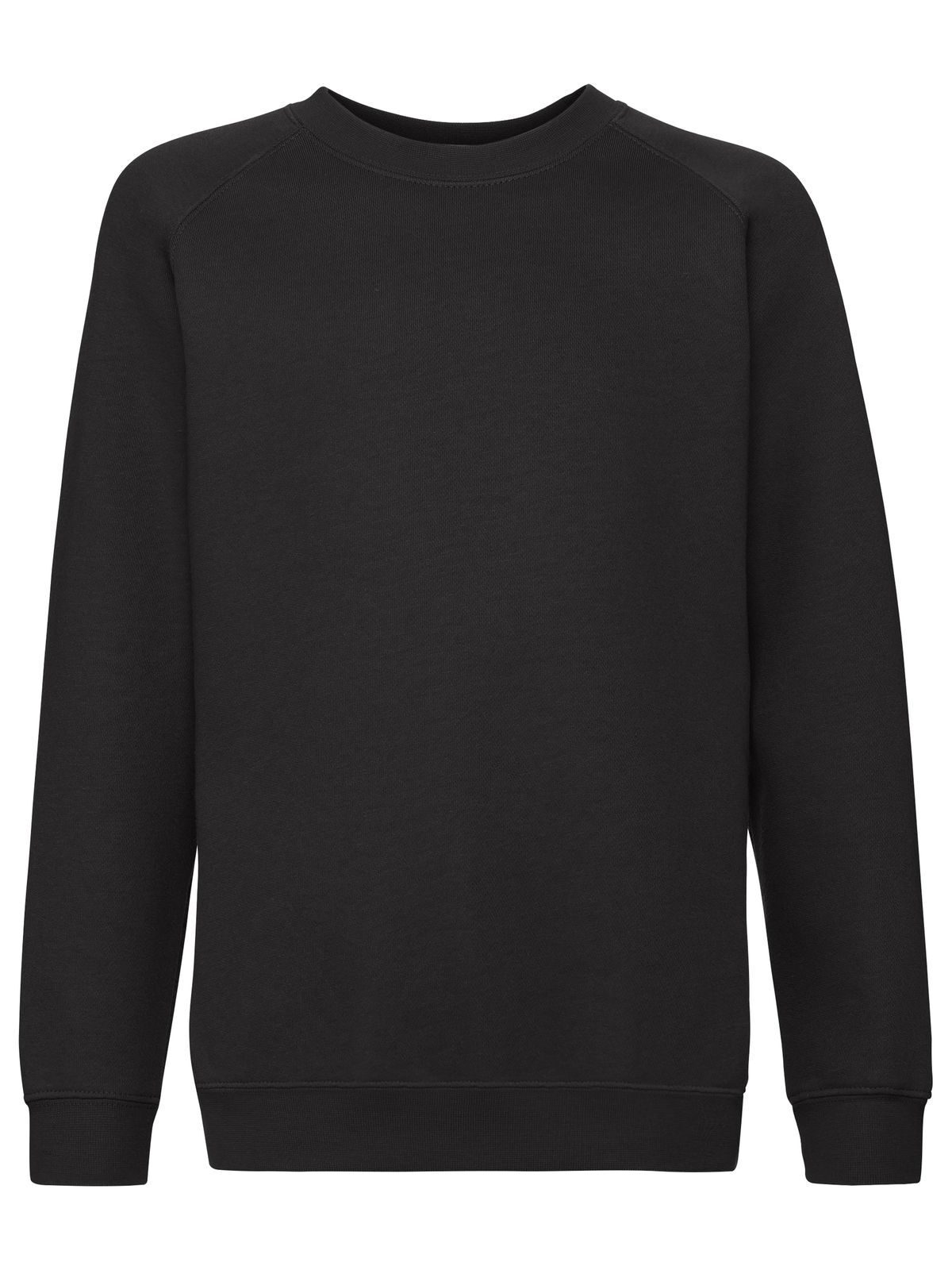 Premium Raglan sweater voor kinderen - 36 - Zwart