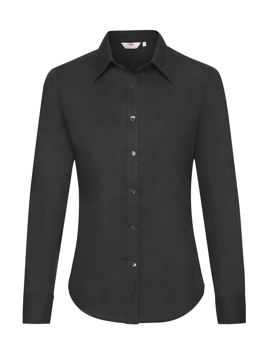 Women's Oxford Long Sleeve Shirt - 36 - Black