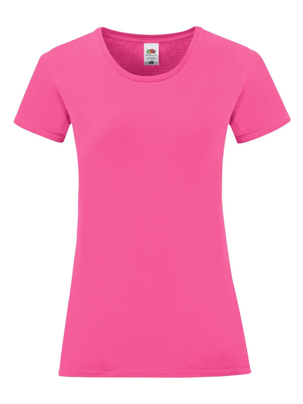 Iconisch dames T-shirt - 57 - Fuchsia