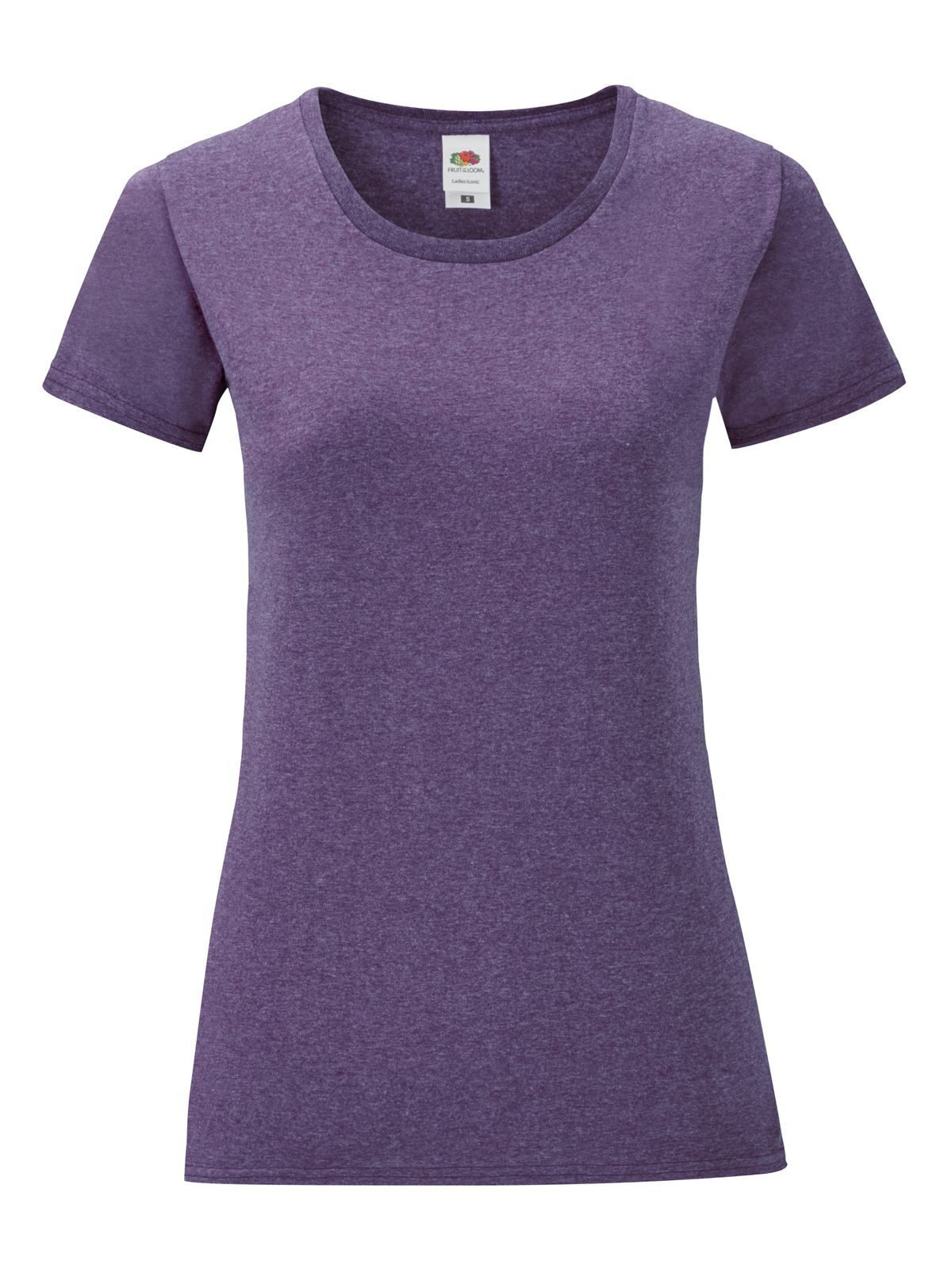 Iconisch dames T-shirt - HP - Heidepaars