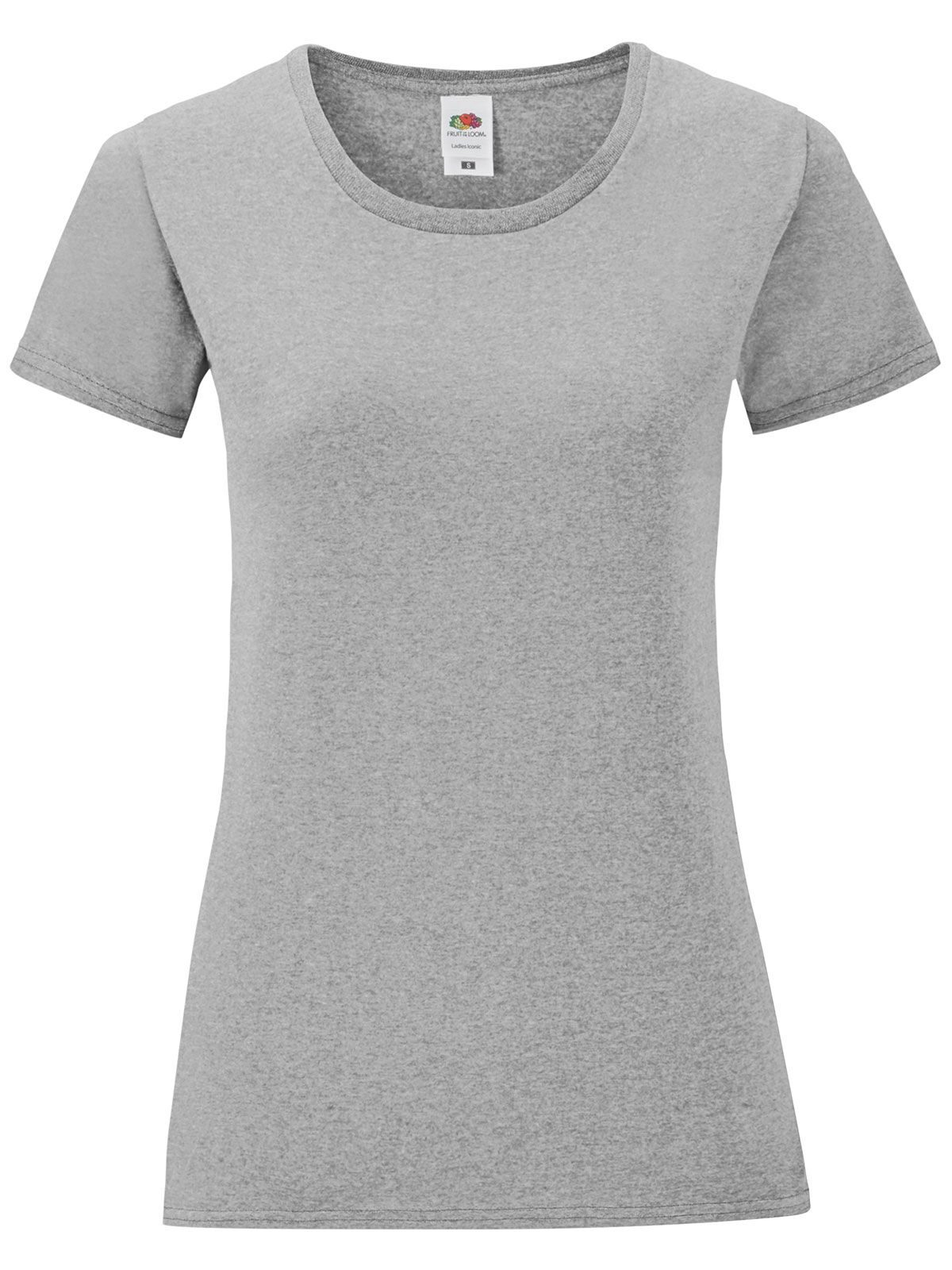 Iconisch dames T-shirt - 9K - Atletische Heather