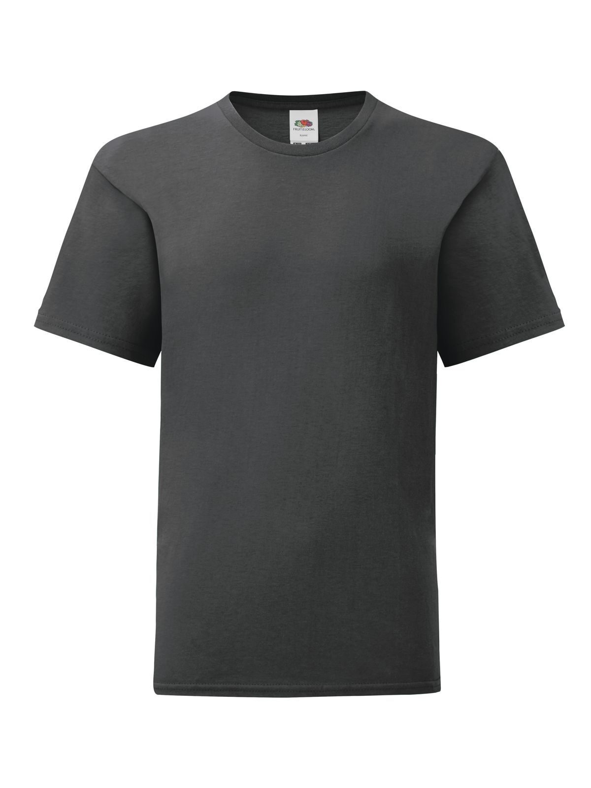 Iconische kinder-T-shirts - GL - Licht grafiet