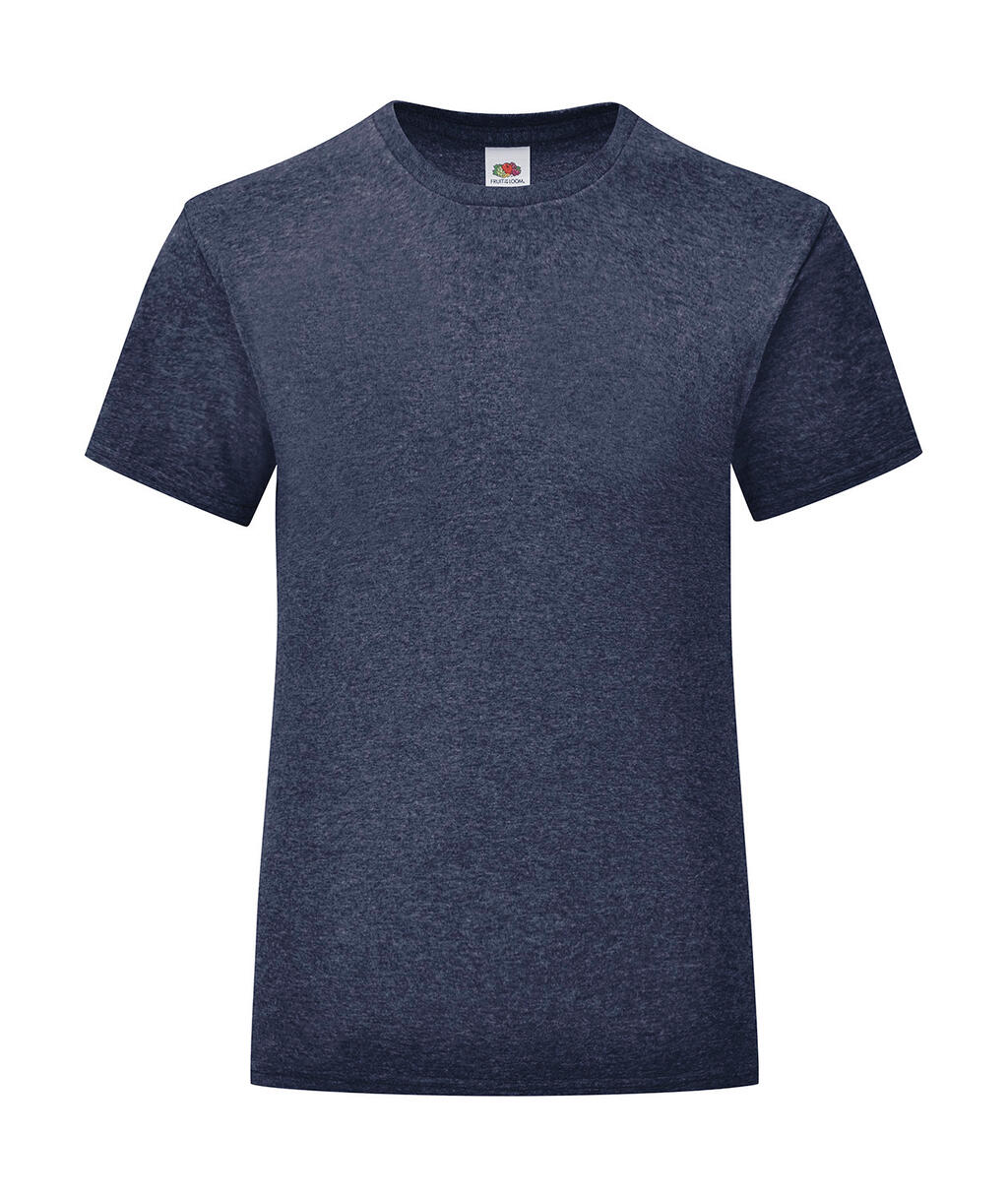 Iconische meisjes T-shirts - Heather Navy
