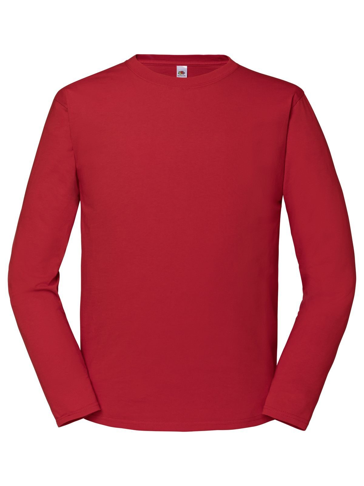 Iconic 195 Long Sleeve Ringspun T - 40 - Red