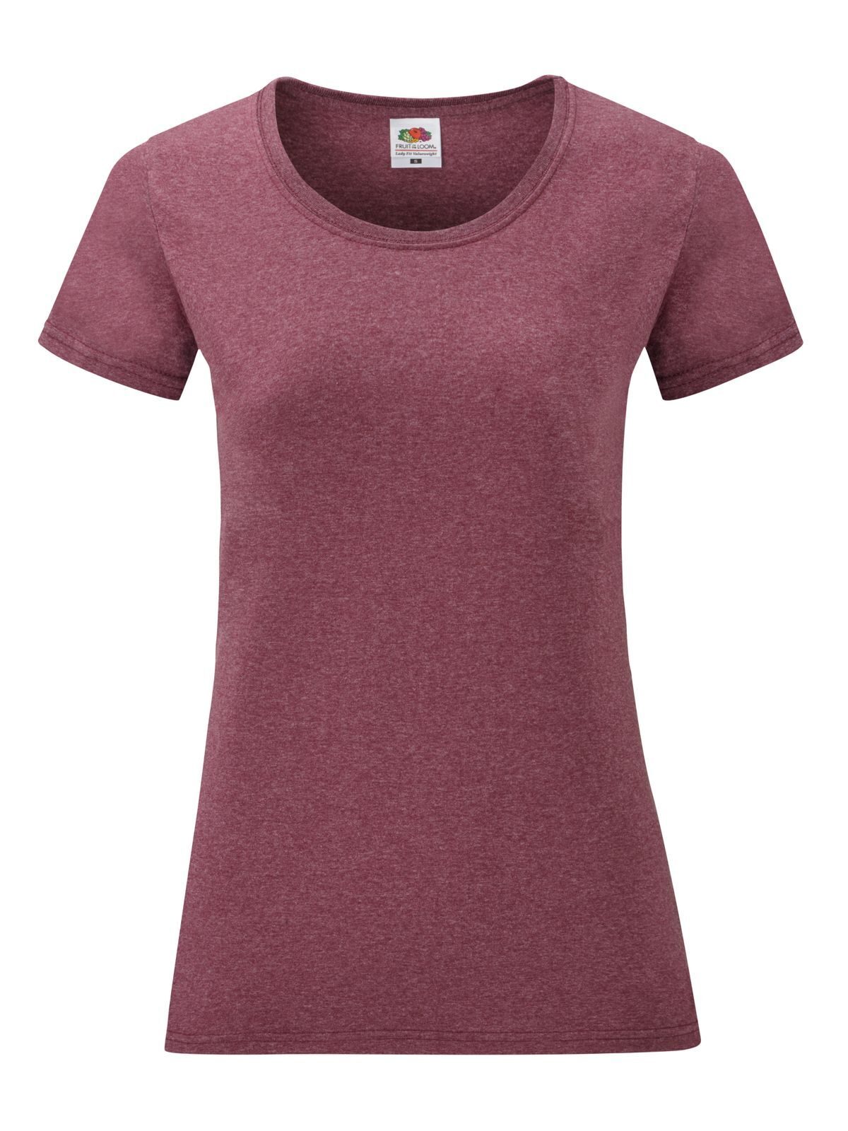 Ladies' Valueweight T - H1 - Heather Burgundy