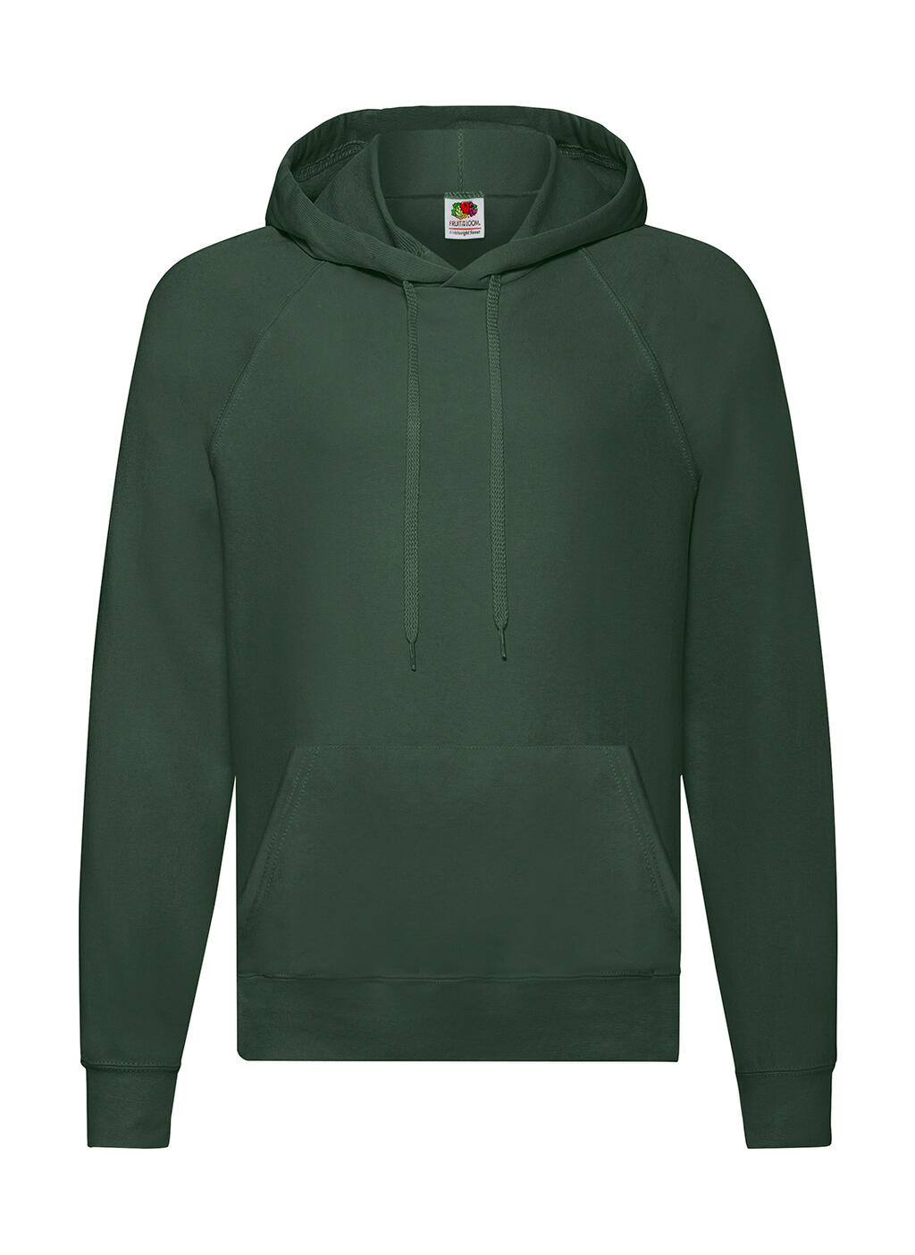 Lichtgewicht sweater met capuchon - 38 - Flesgroen