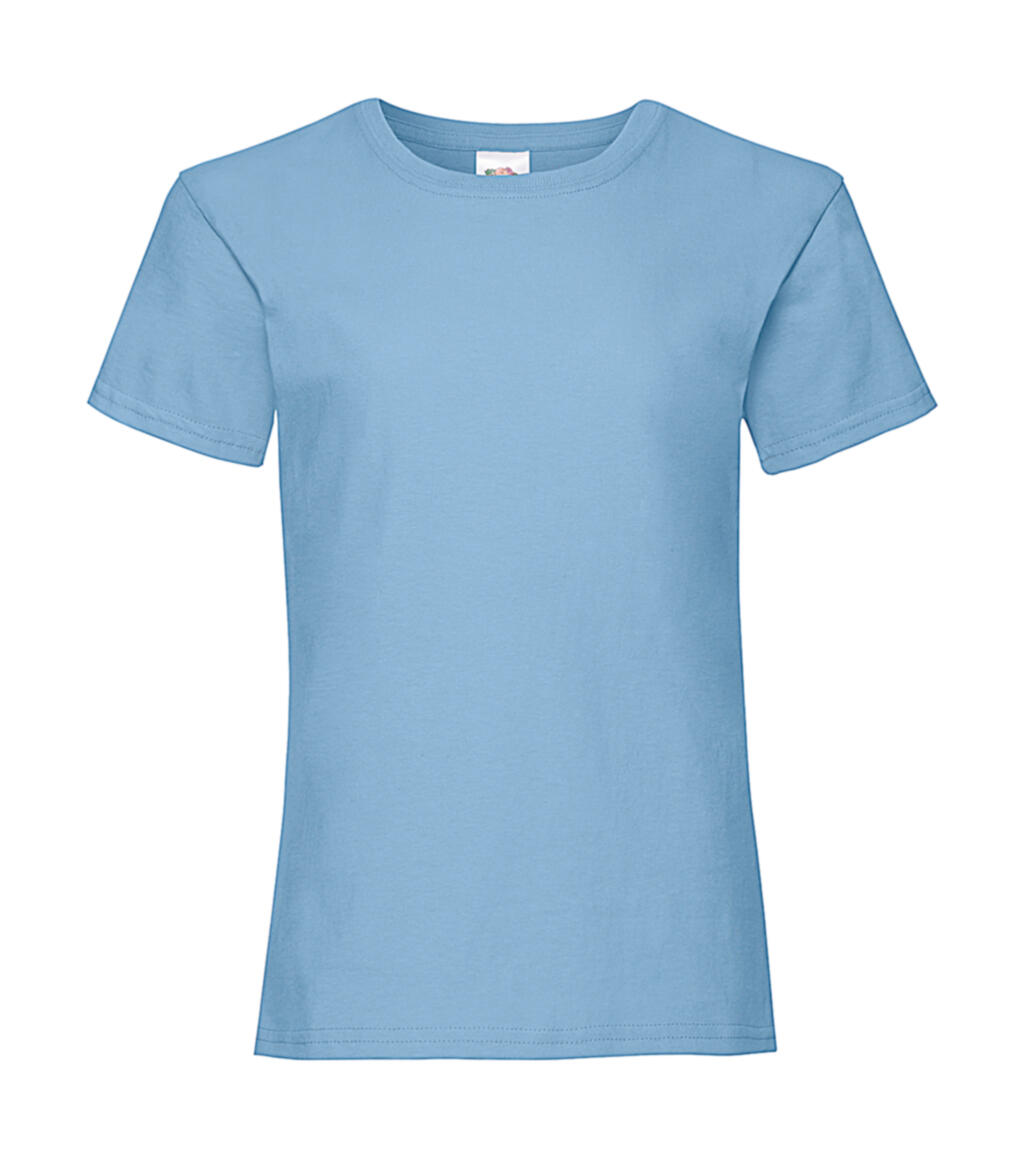 Girls Valueweight T - YT - Sky Blue