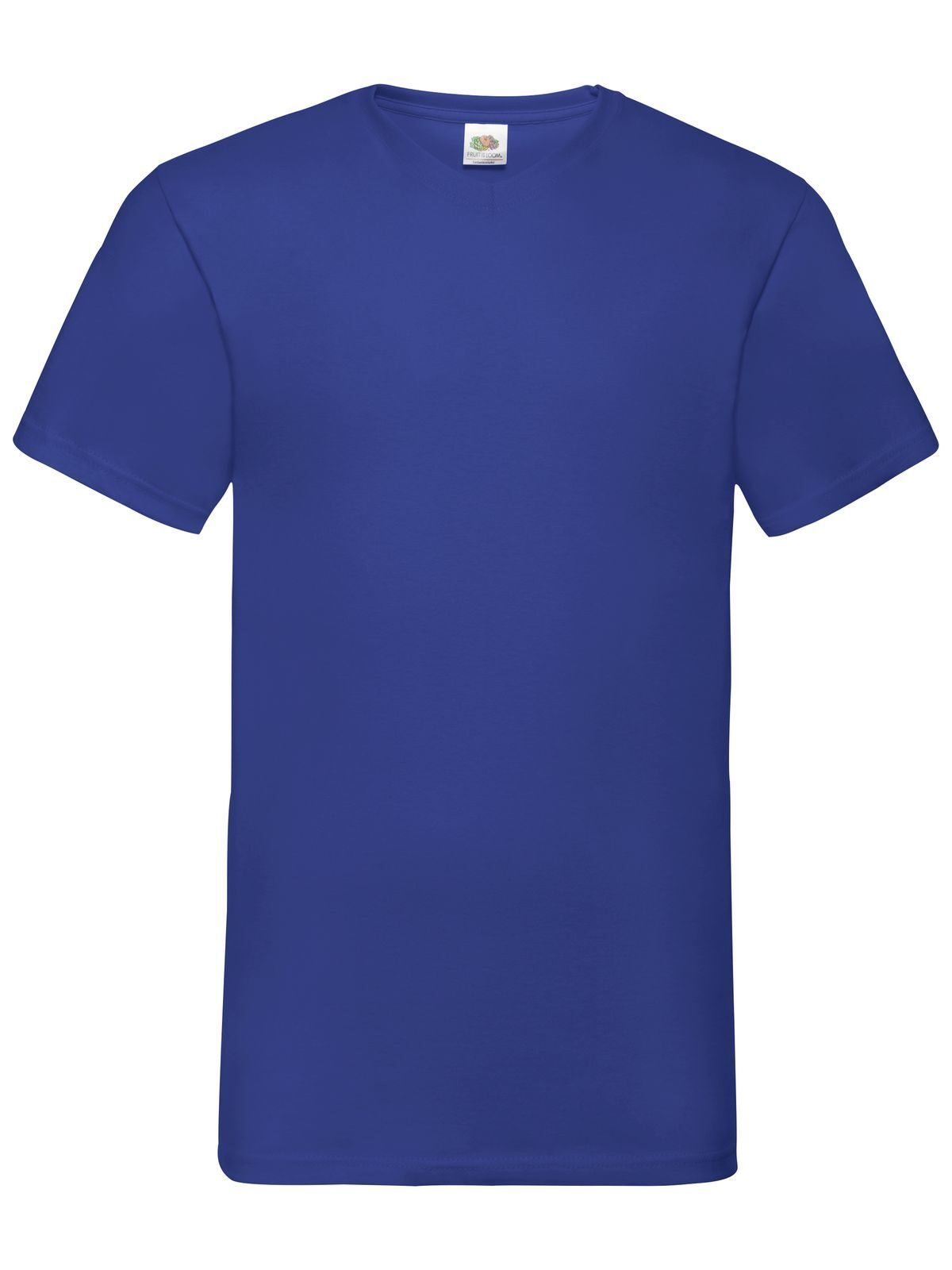 Valueweight V-hals T-shirt - 51 - Koningsblauw
