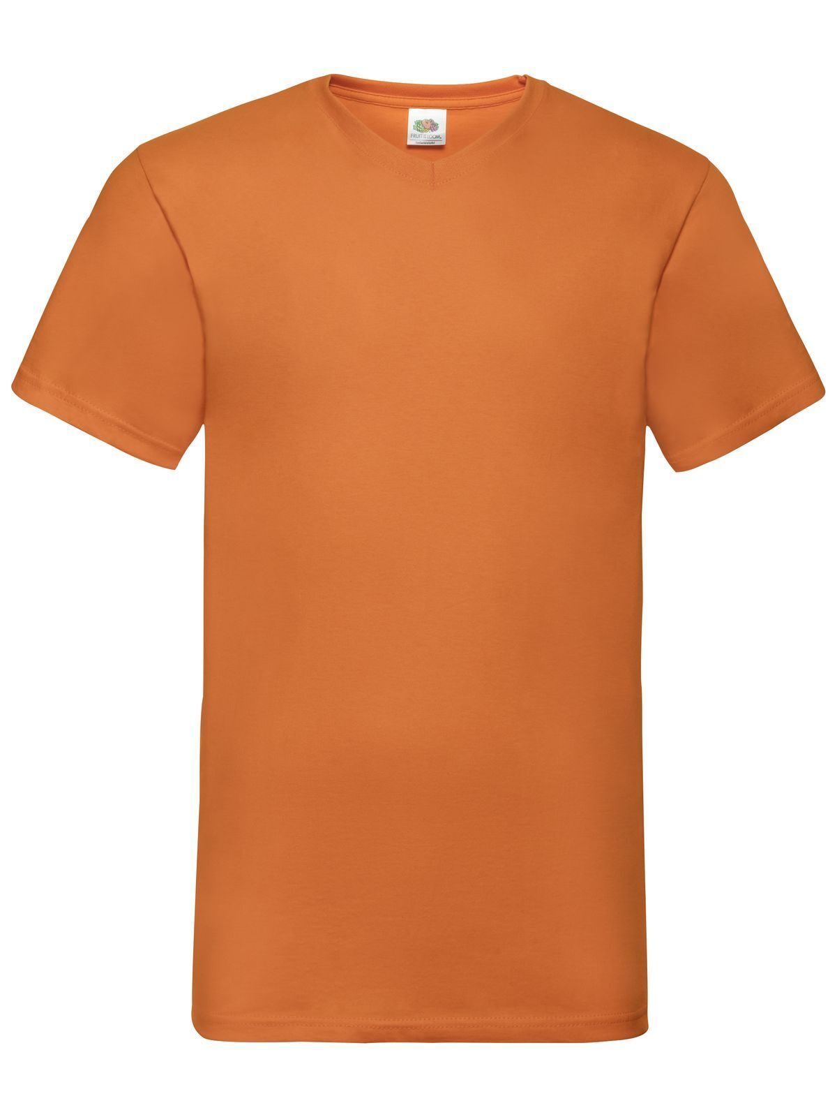 Valueweight V-hals T-shirt - 44 - Oranje