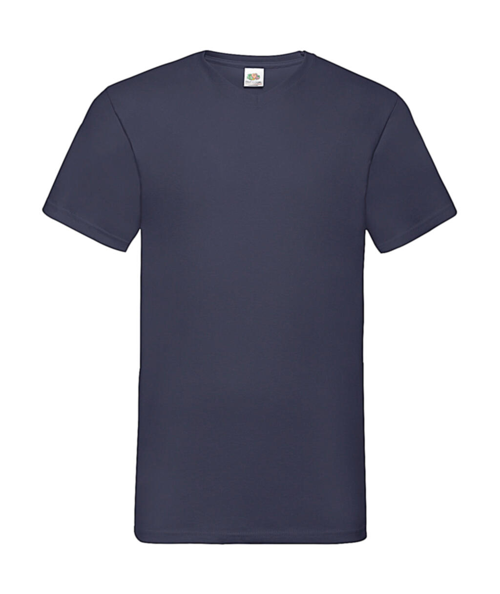 Valueweight V-hals T-shirt - 32 - Marine