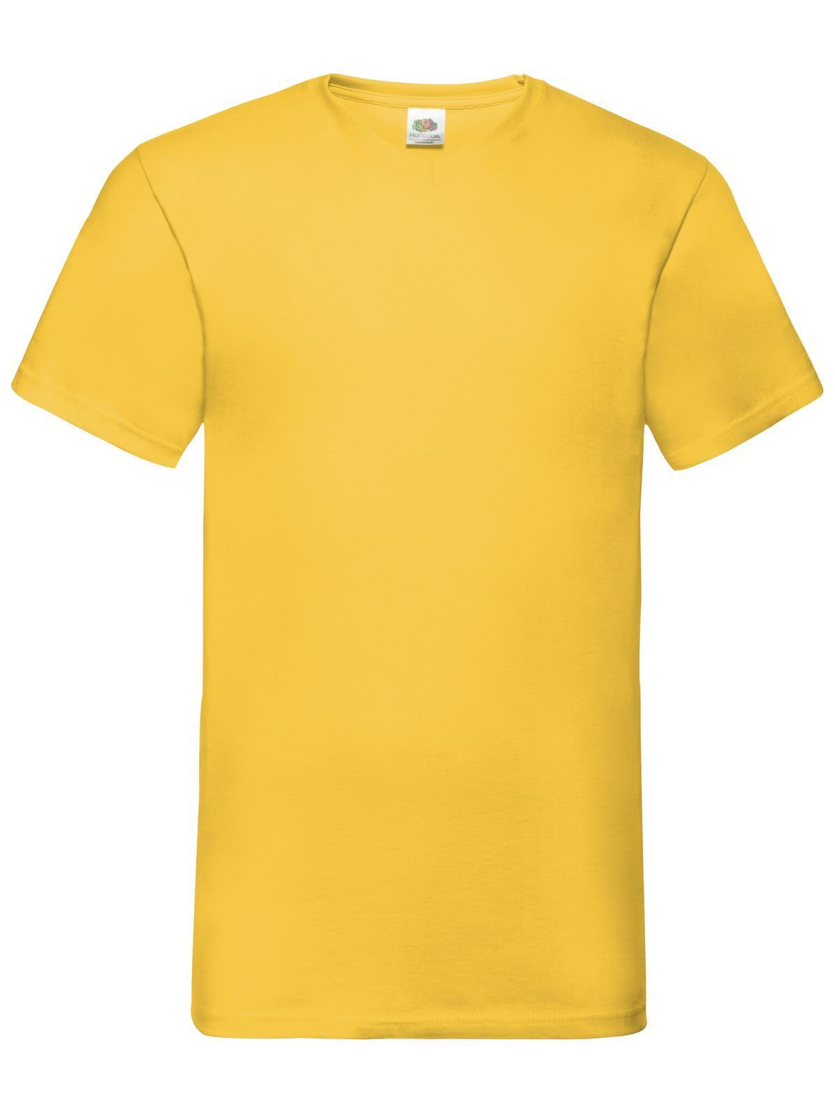 Valueweight V-hals T-shirt - 34 - Zonnebloem