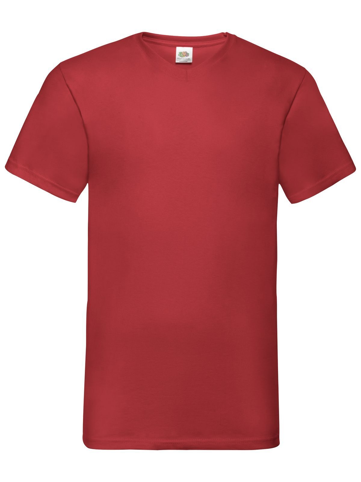 Valueweight V-hals T-shirt - 40 - Rood