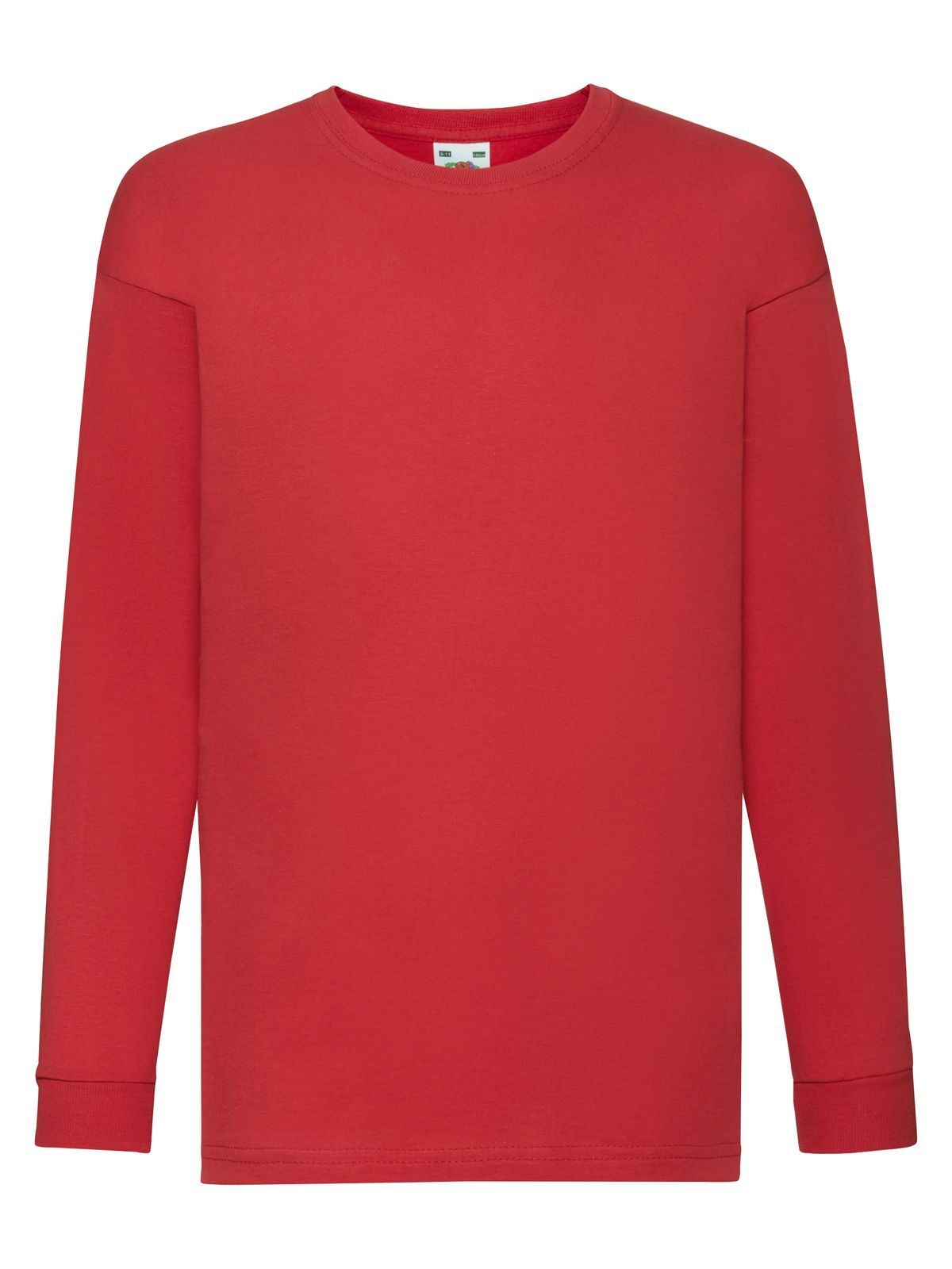 Kids´ Valueweight Long Sleeve T - 40 - Red