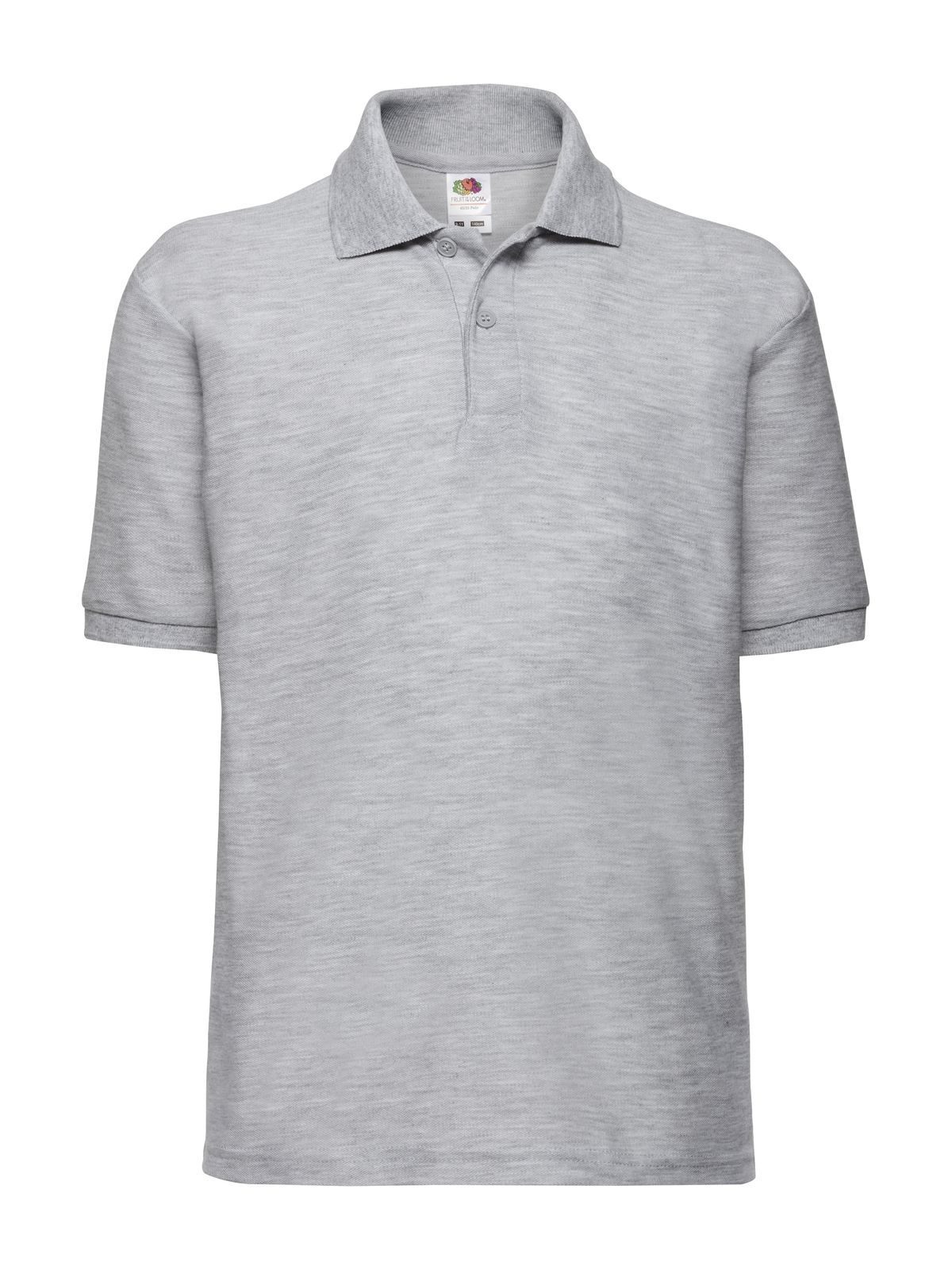 Kids´ 65/35 Polo - 94 - Heather Grey
