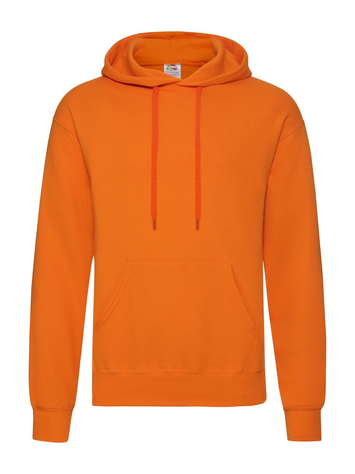 Klassieke sweater met capuchon - 44 - Oranje
