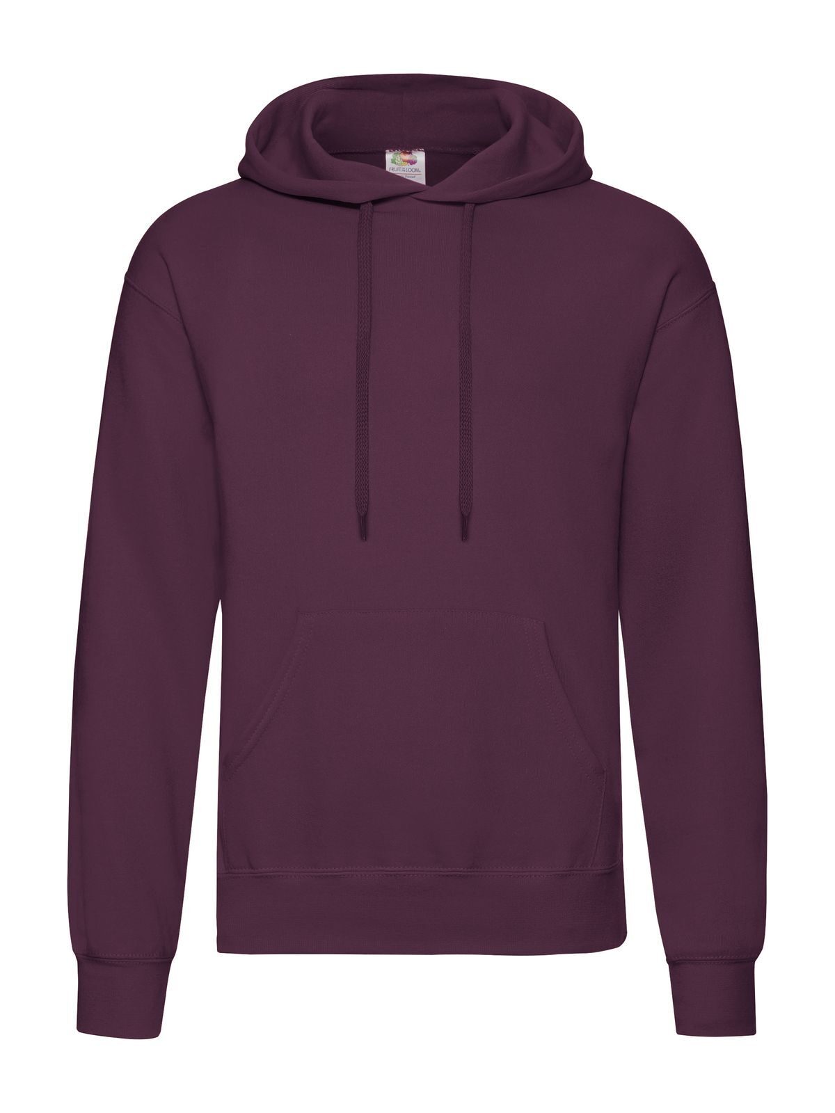 Klassieke sweater met capuchon - 41 - Bourgogne