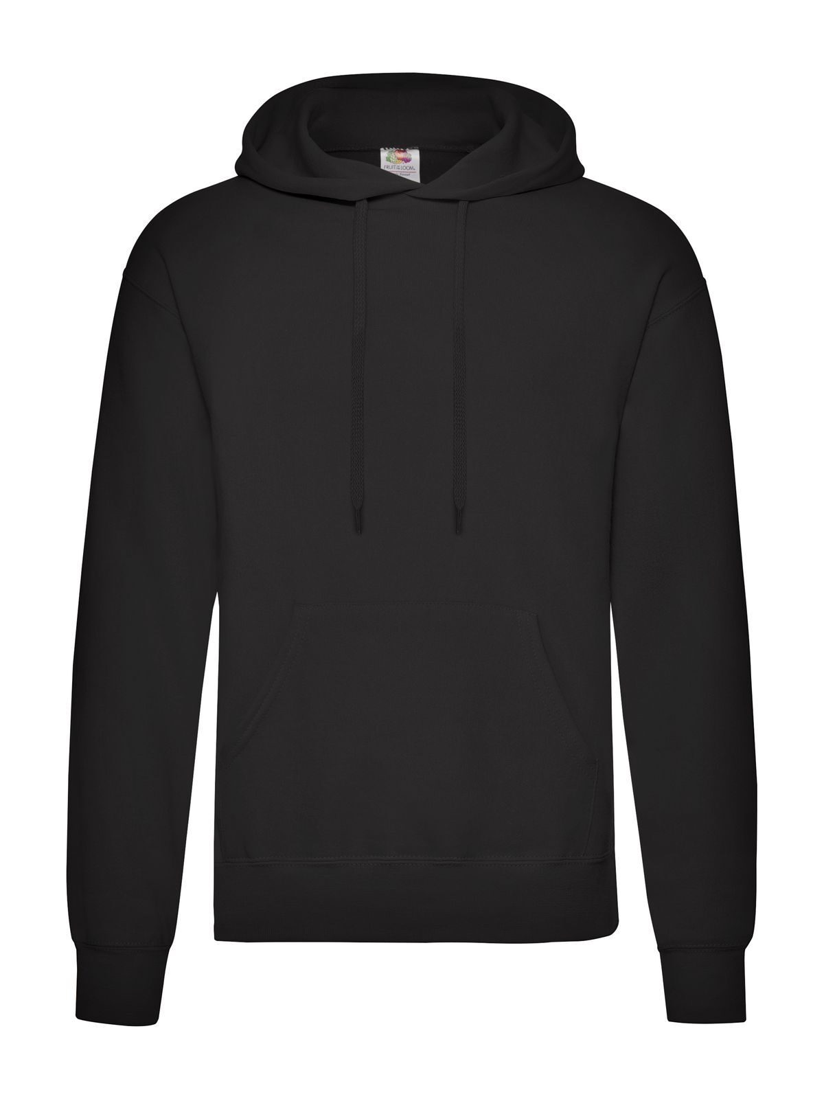 Klassieke sweater met capuchon - 36 - Zwart
