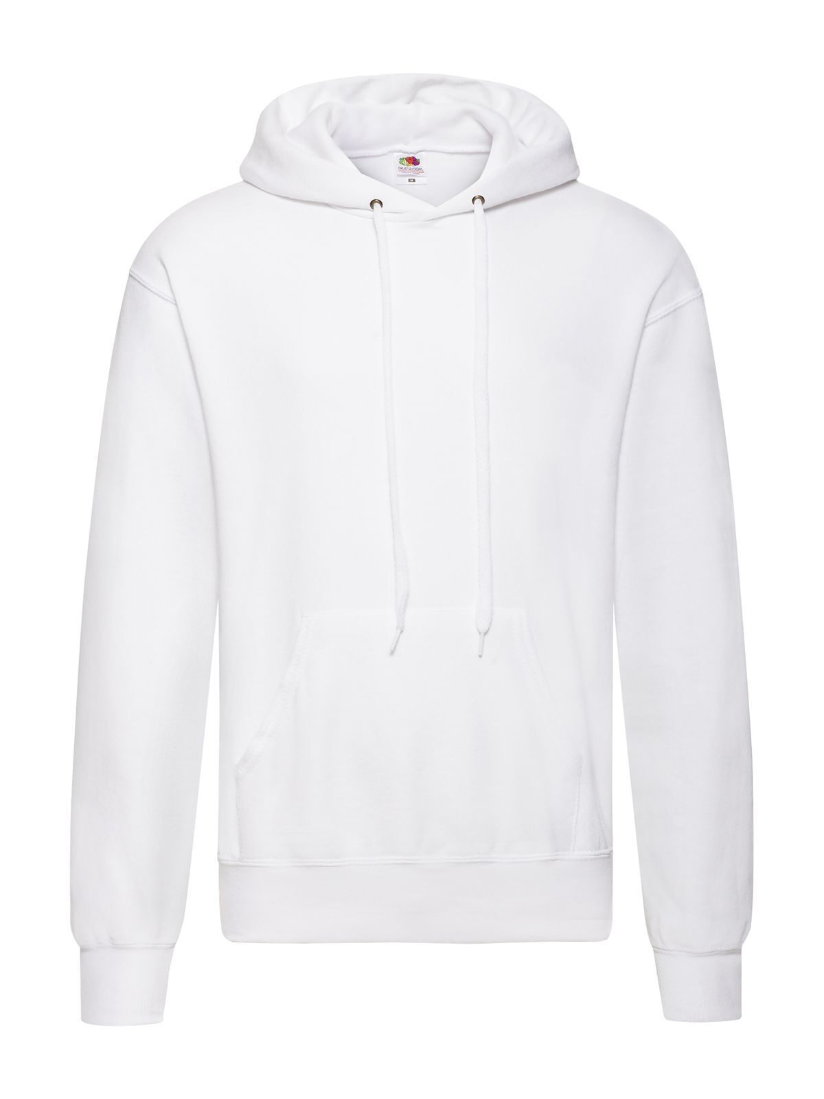 Klassieke sweater met capuchon - 30 - Wit