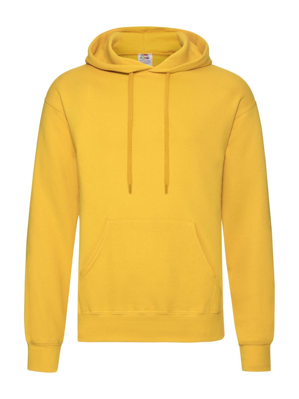 Klassieke sweater met capuchon - 34 - Zonnebloem