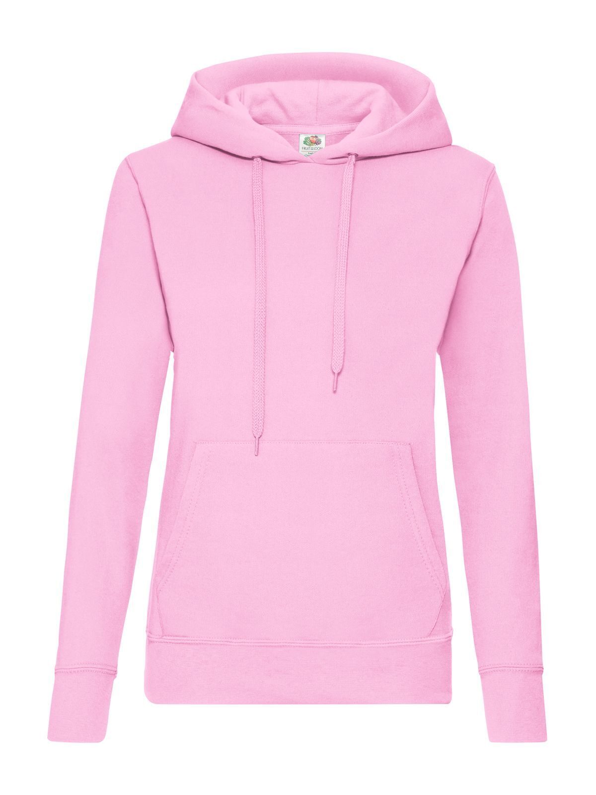 Ladies' Classic Hooded Sweat - 52 - Light Pink