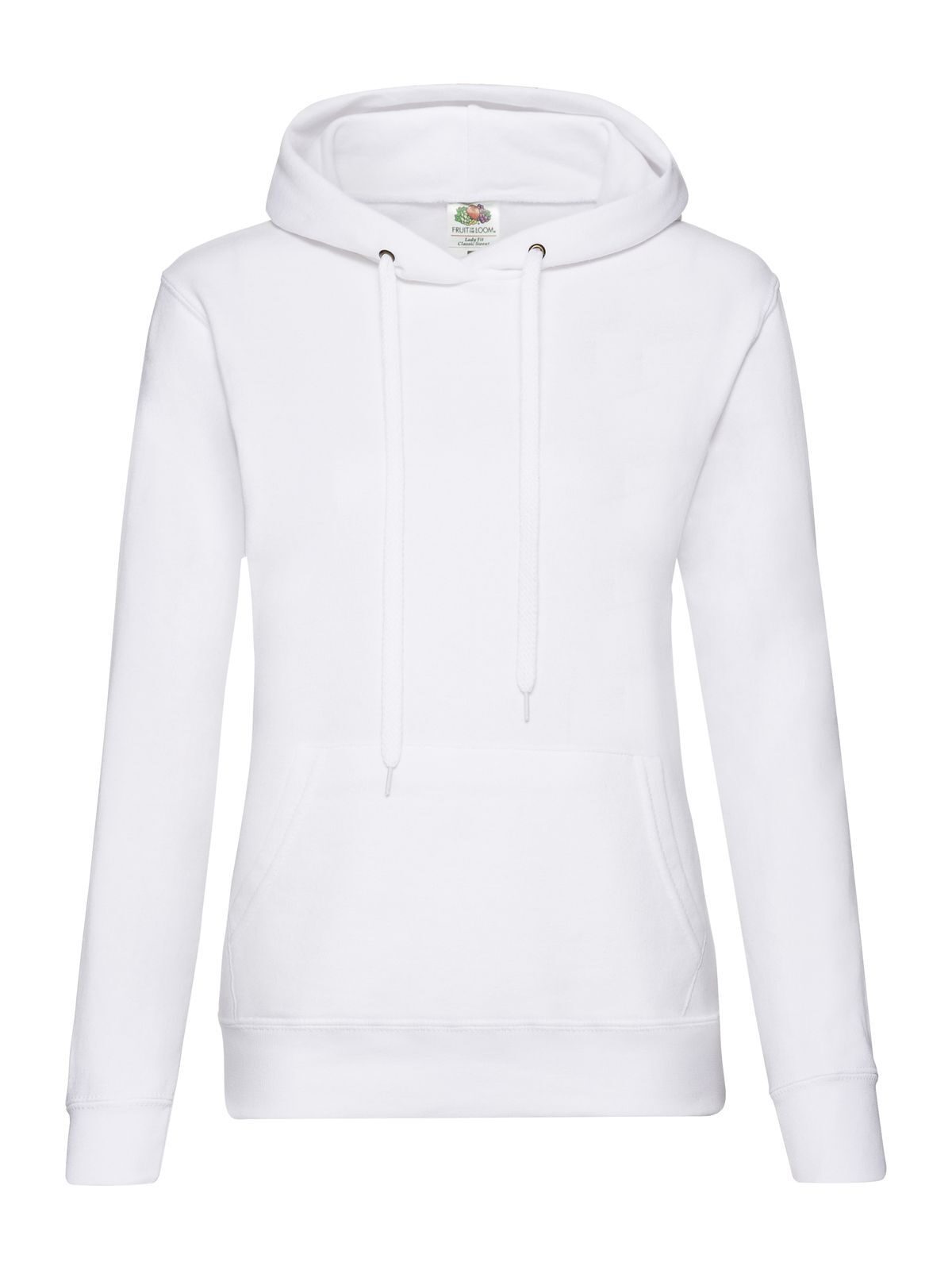 Ladies' Classic Hooded Sweat - 30 - White