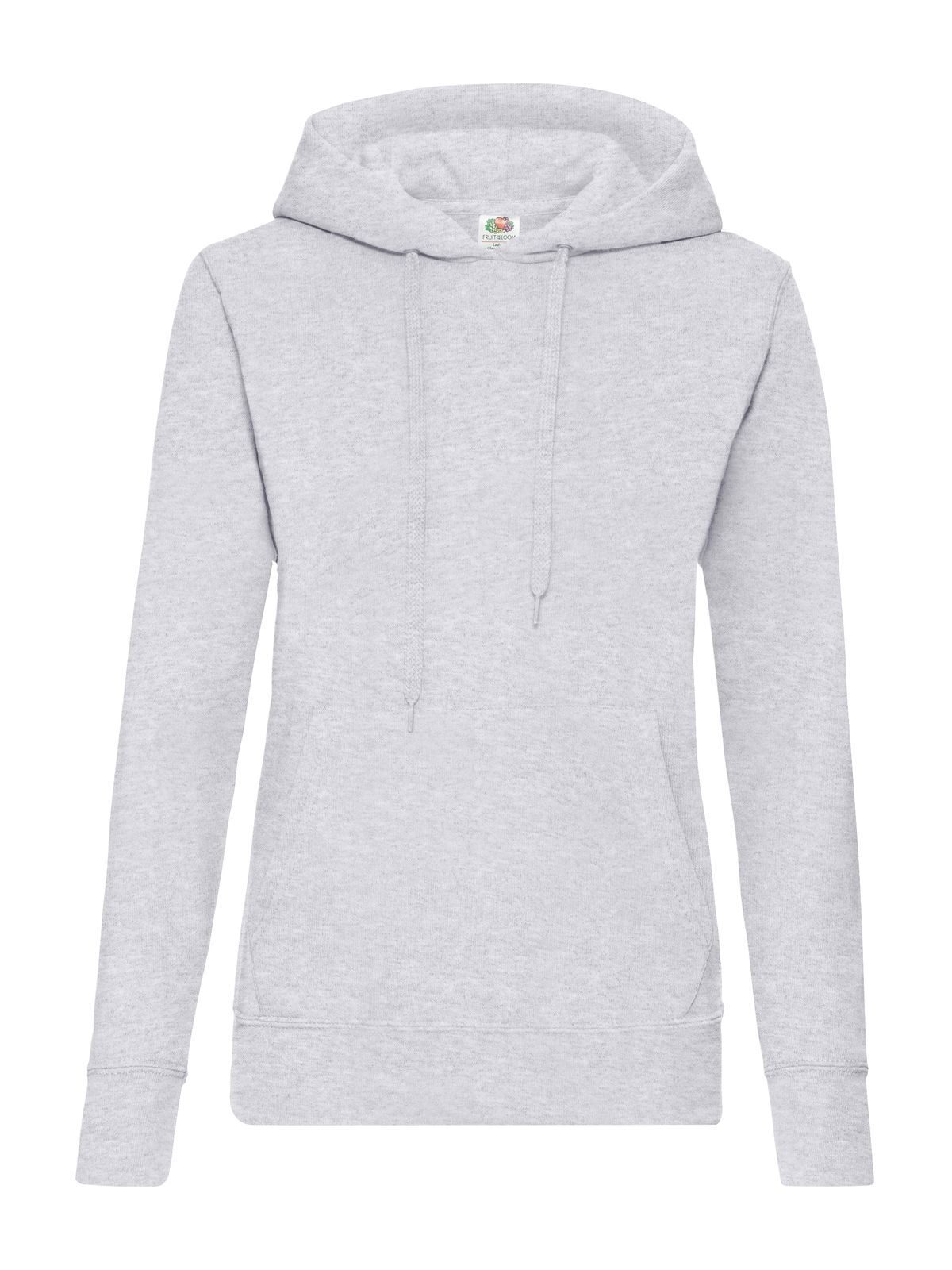 Ladies' Classic Hooded Sweat - 94 - Heather Grey