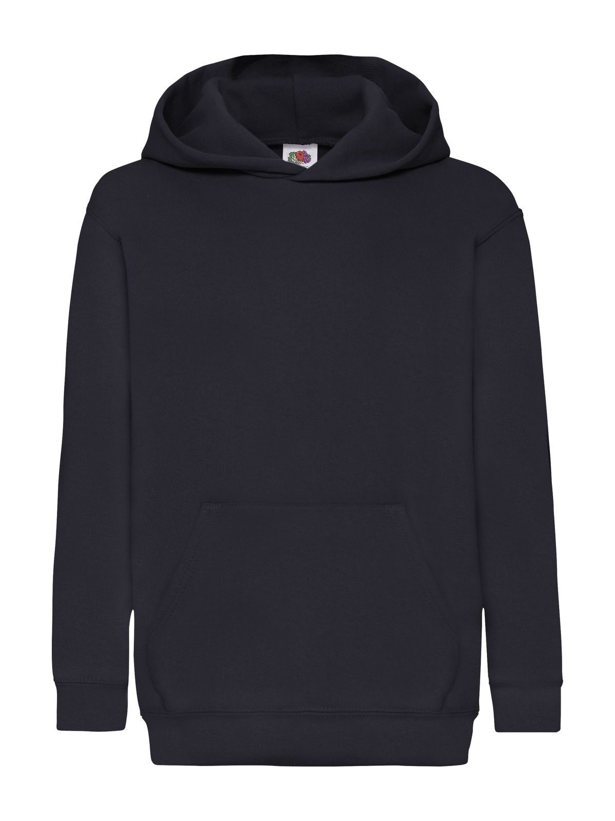 Klassieke sweater met capuchon voor kinderen - AZ - Diep Marineblauw
