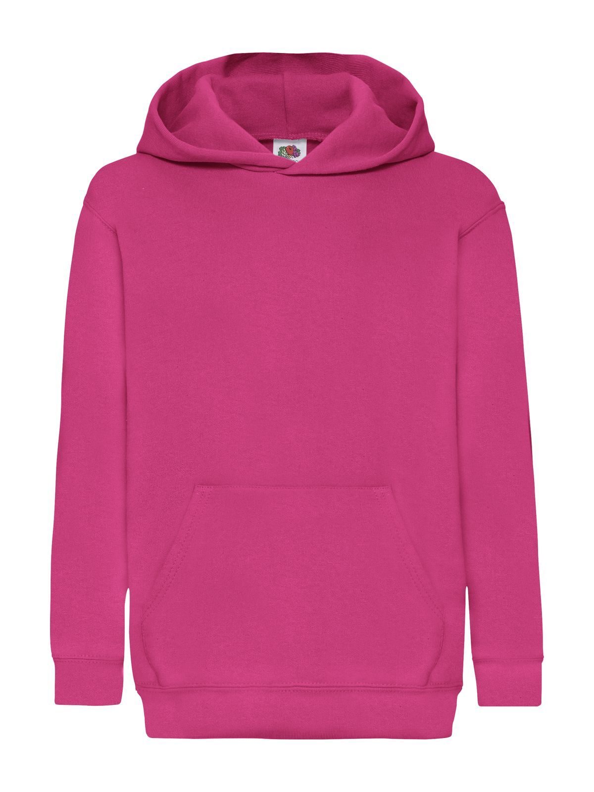 Klassieke sweater met capuchon voor kinderen - 57 - Fuchsia