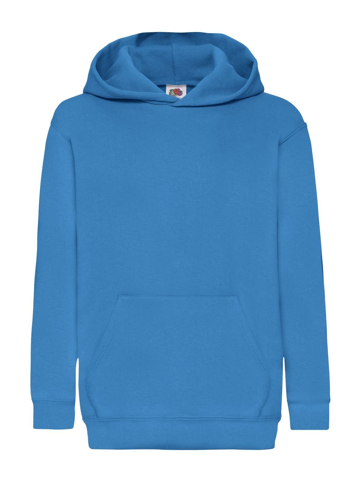 Klassieke sweater met capuchon voor kinderen - ZU - Azuurblauw