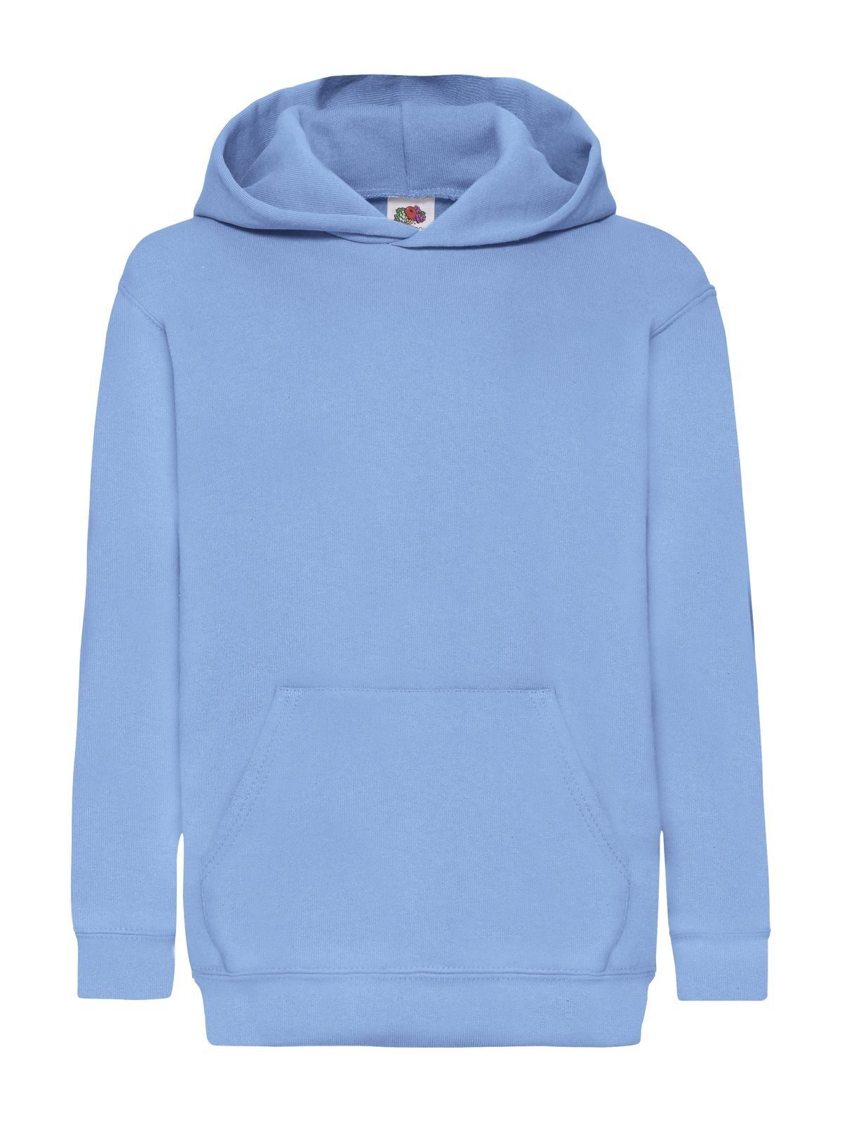 Klassieke sweater met capuchon voor kinderen - YT - Hemelsblauw