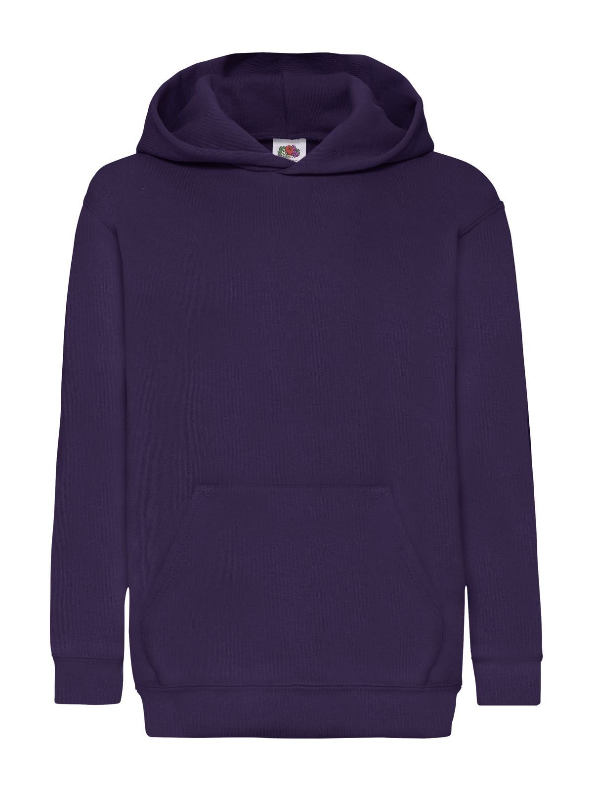 Klassieke sweater met capuchon voor kinderen - PE - Paars